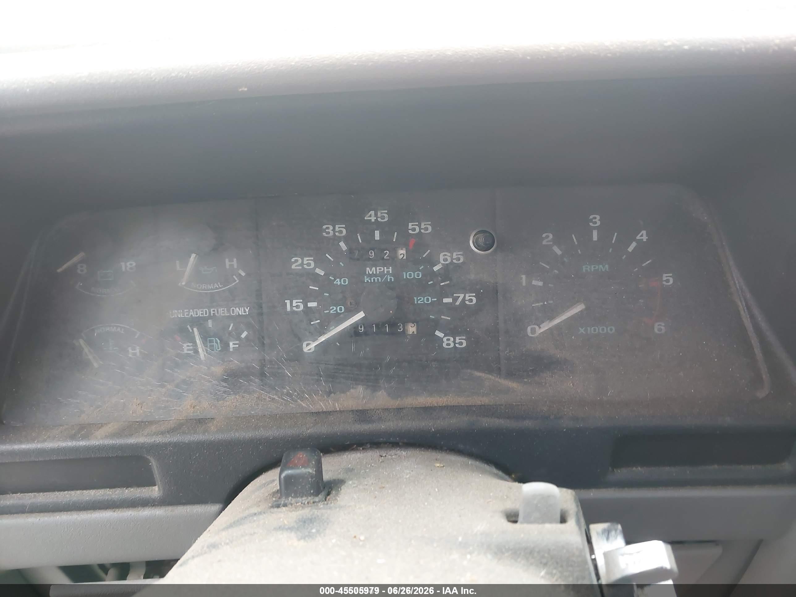 1994 Ford Ranger Super Cab Red vin: 1FTCR14X0RPA97883