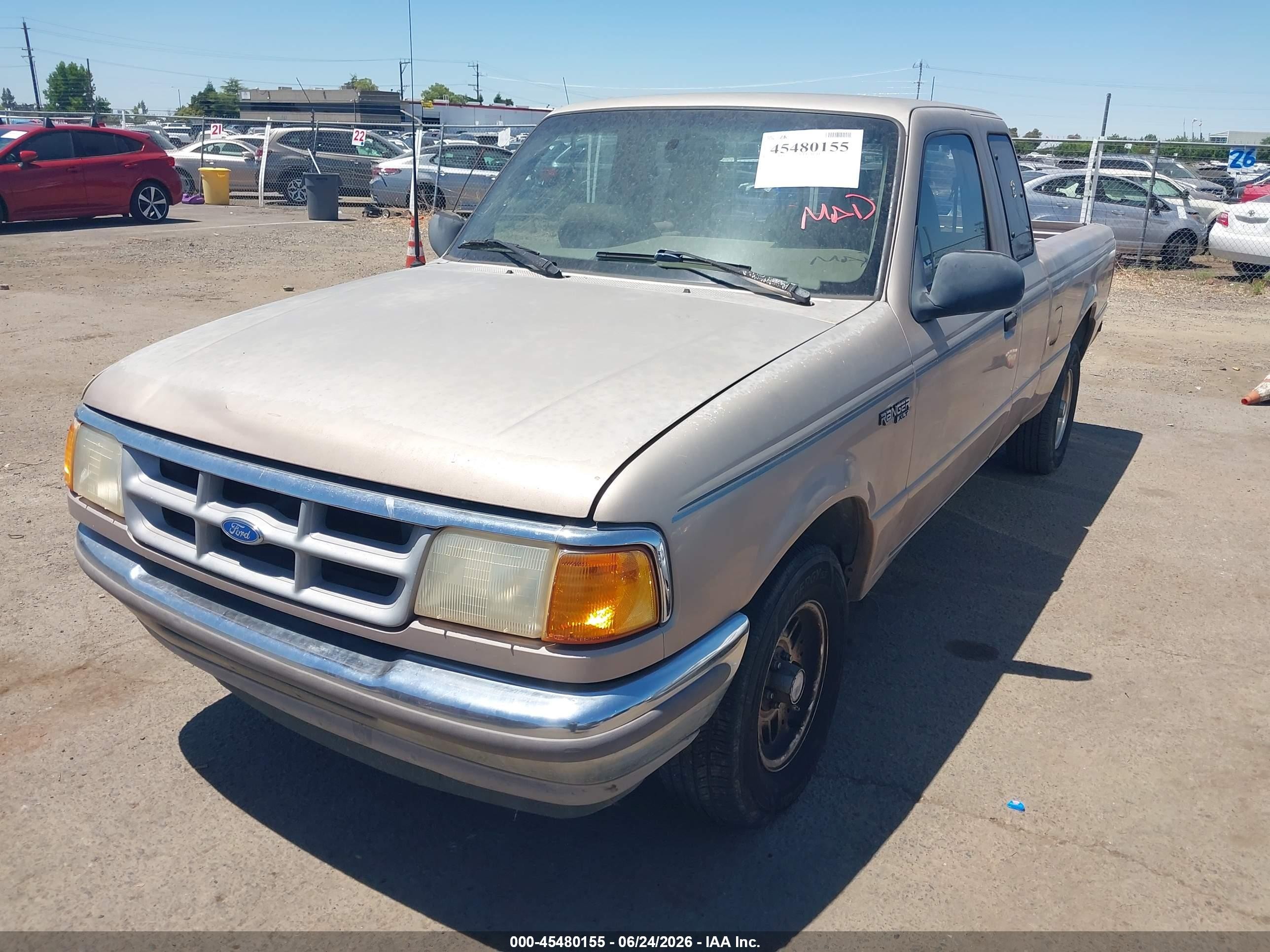 1994 Ford Ranger Super Cab Gold vin: 1FTCR14X0RPB91715