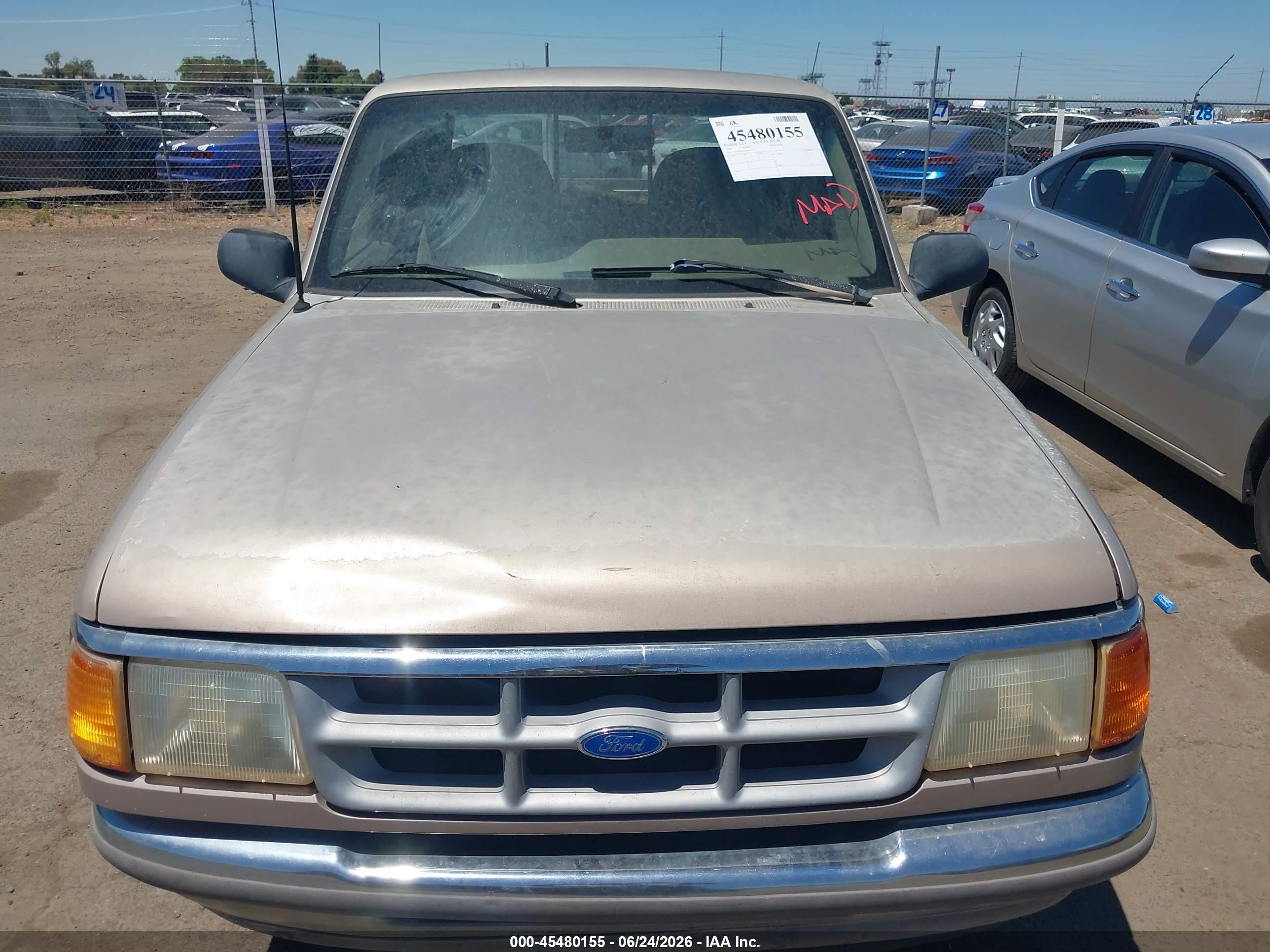 1994 Ford Ranger Super Cab Gold vin: 1FTCR14X0RPB91715
