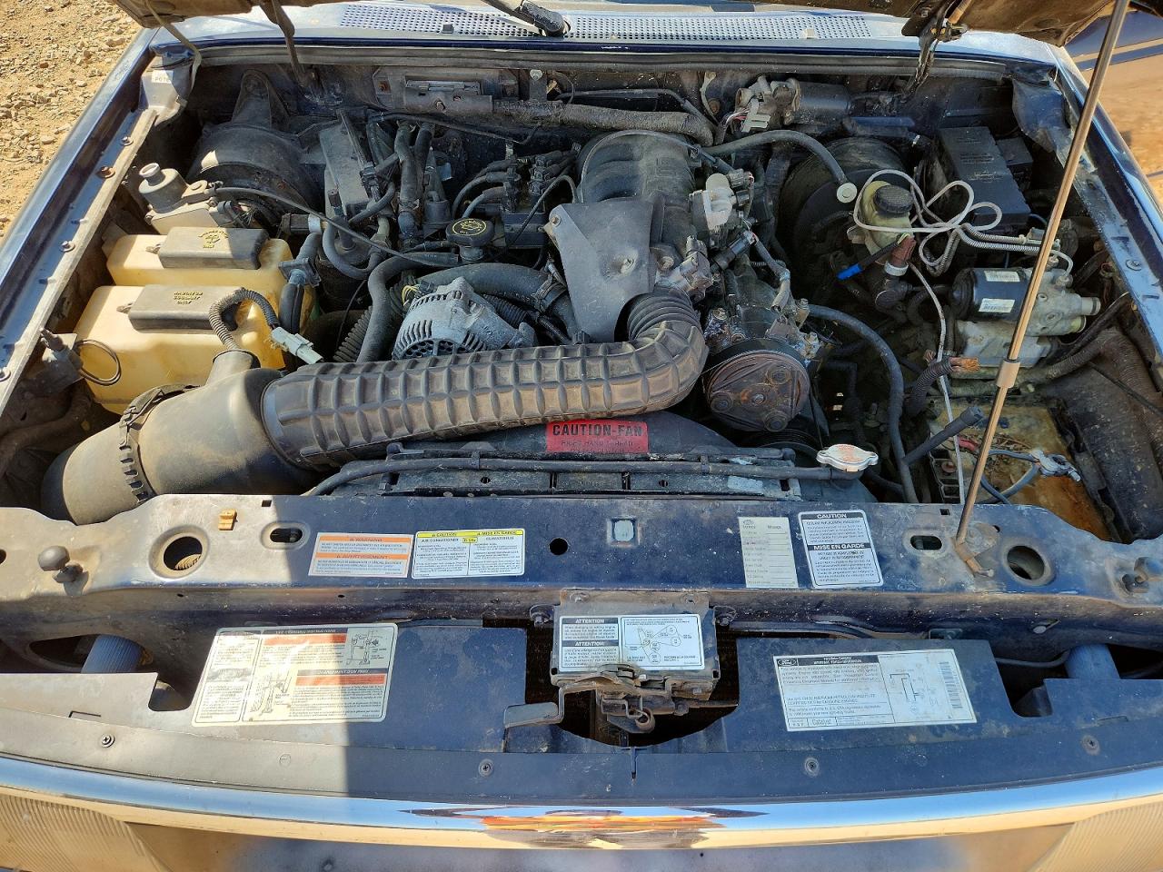1996 Ford Ranger Super Cab Blue vin: 1FTCR14X0TTA07341