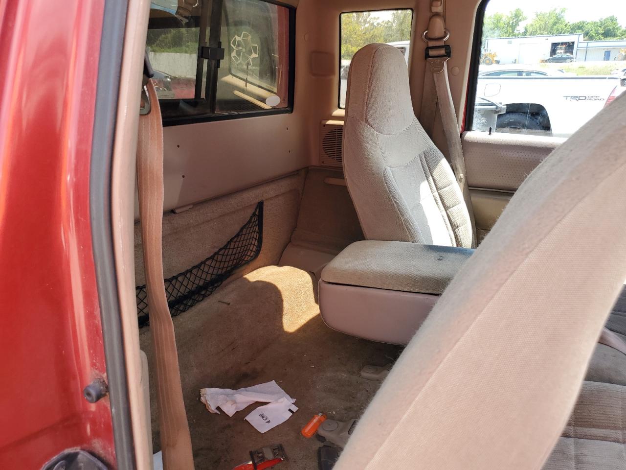 1997 Ford Ranger Super Cab Red vin: 1FTCR14X0VPA12468
