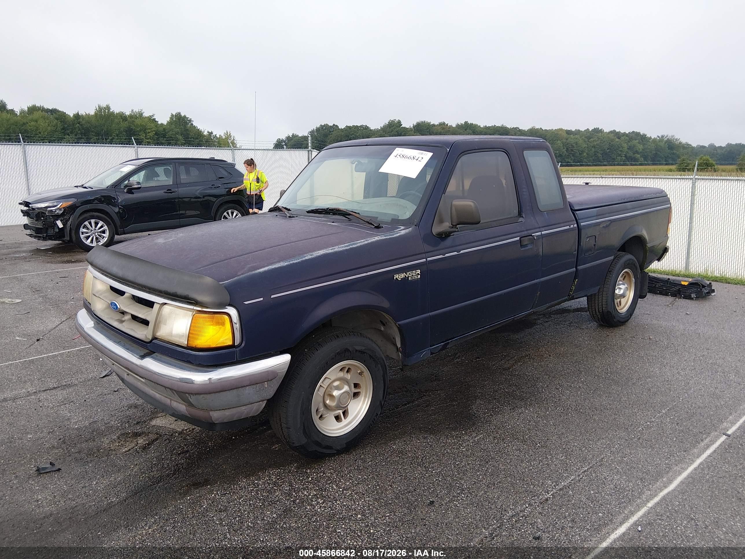 1997 Ford Ranger Splash/xlt Blue vin: 1FTCR14X0VPA61671