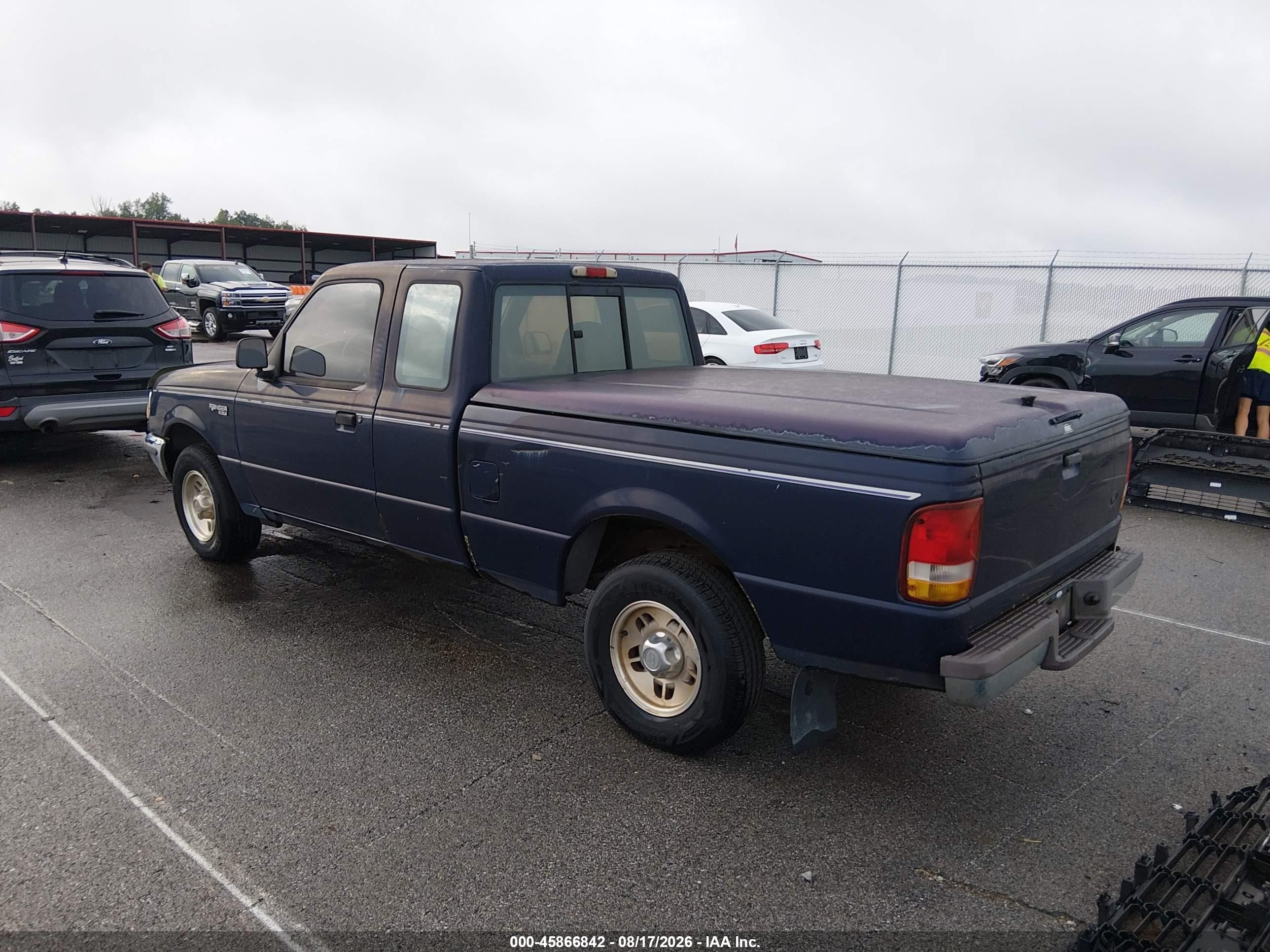 1997 Ford Ranger Splash/xlt Blue vin: 1FTCR14X0VPA61671