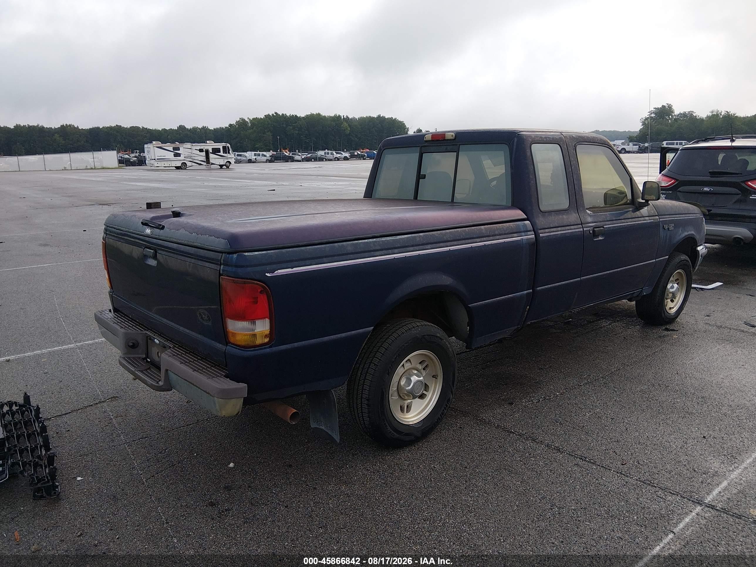 1997 Ford Ranger Splash/xlt Blue vin: 1FTCR14X0VPA61671