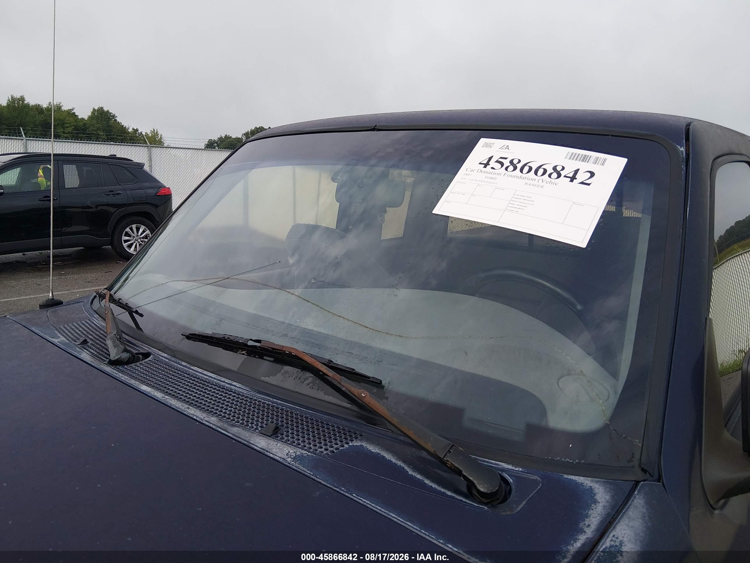 1997 Ford Ranger Splash/xlt Blue vin: 1FTCR14X0VPA61671
