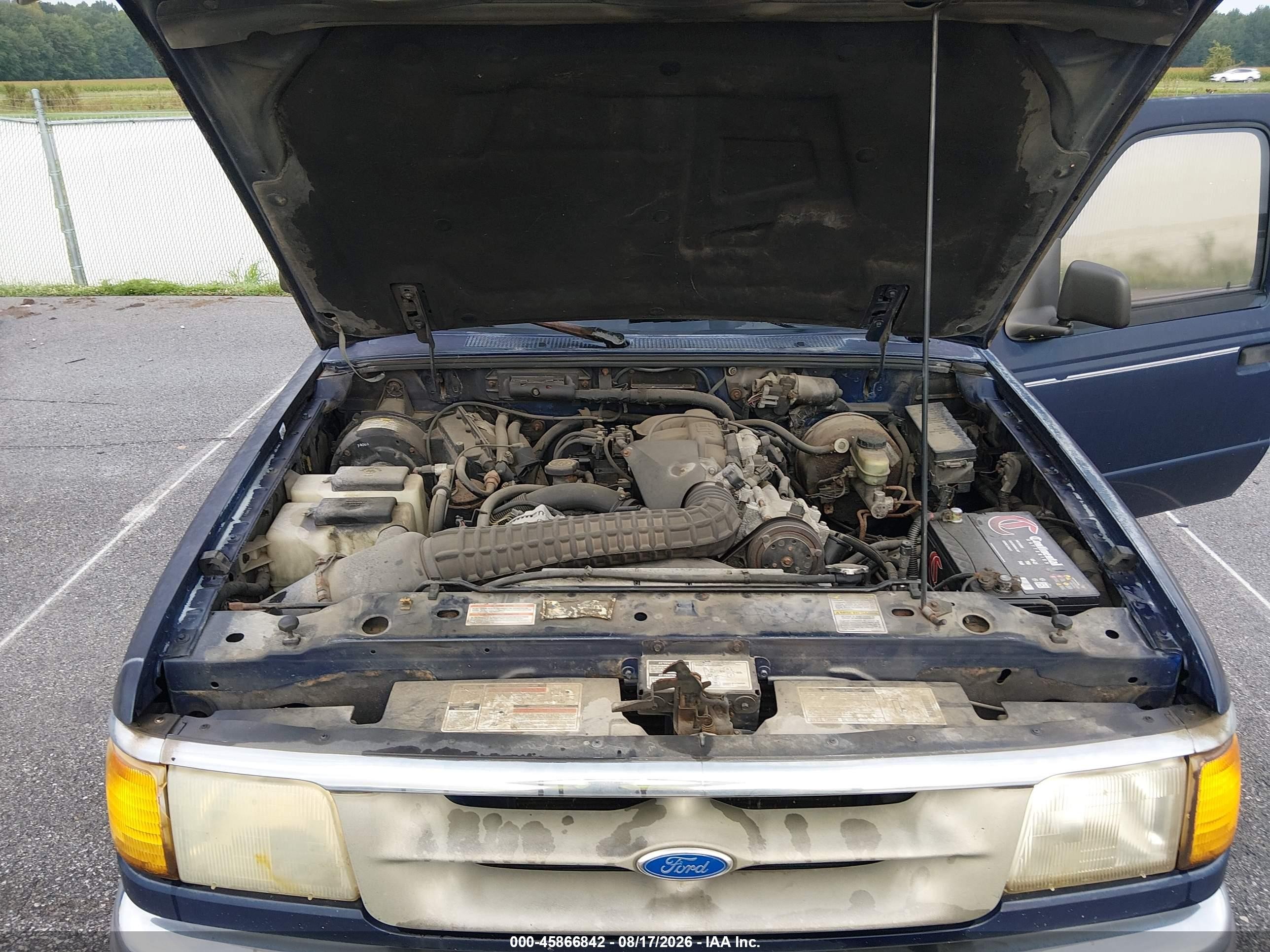 1997 Ford Ranger Splash/xlt Blue vin: 1FTCR14X0VPA61671
