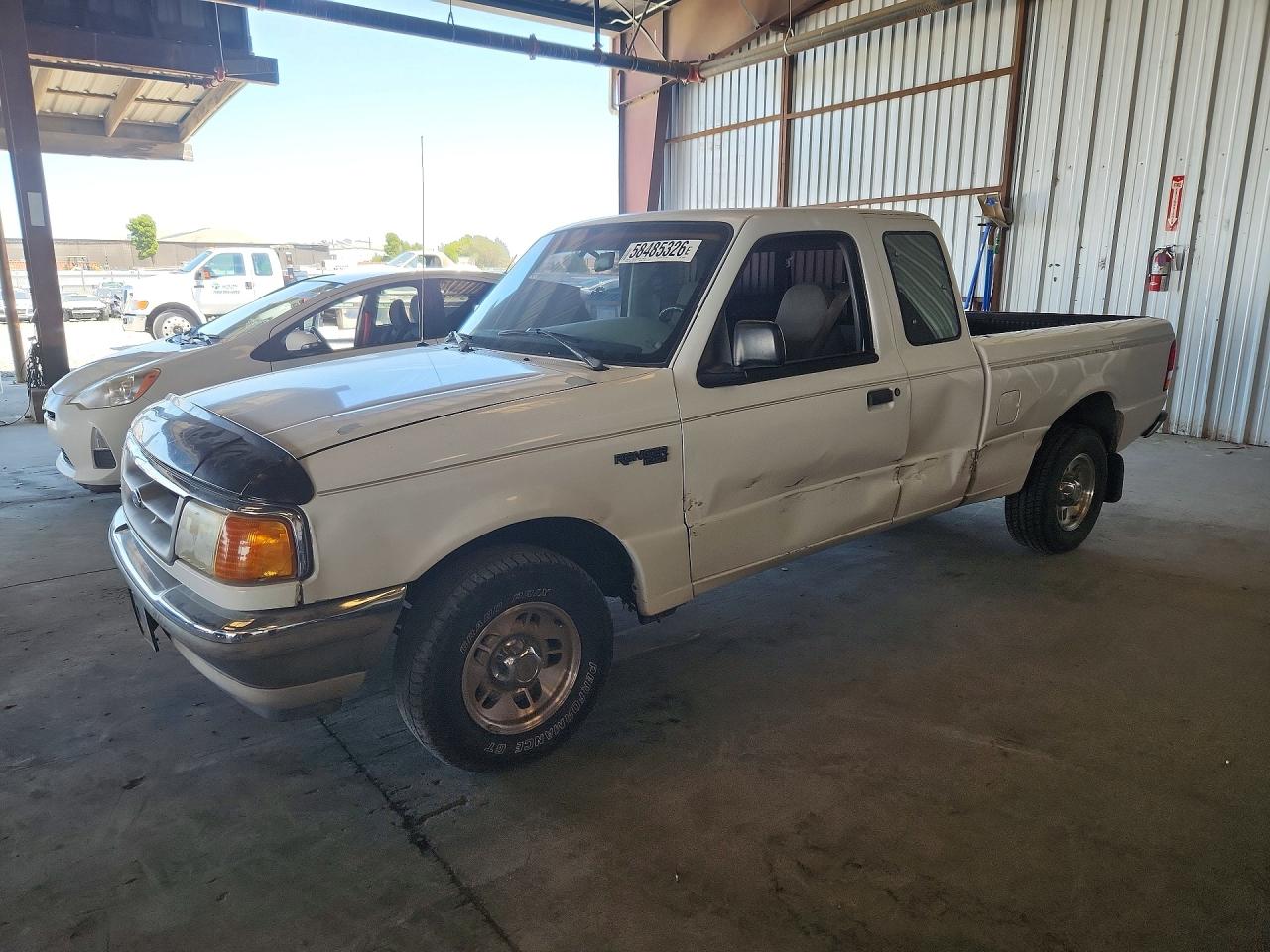 1997 Ford Ranger Super Cab White vin: 1FTCR14X0VPB30990