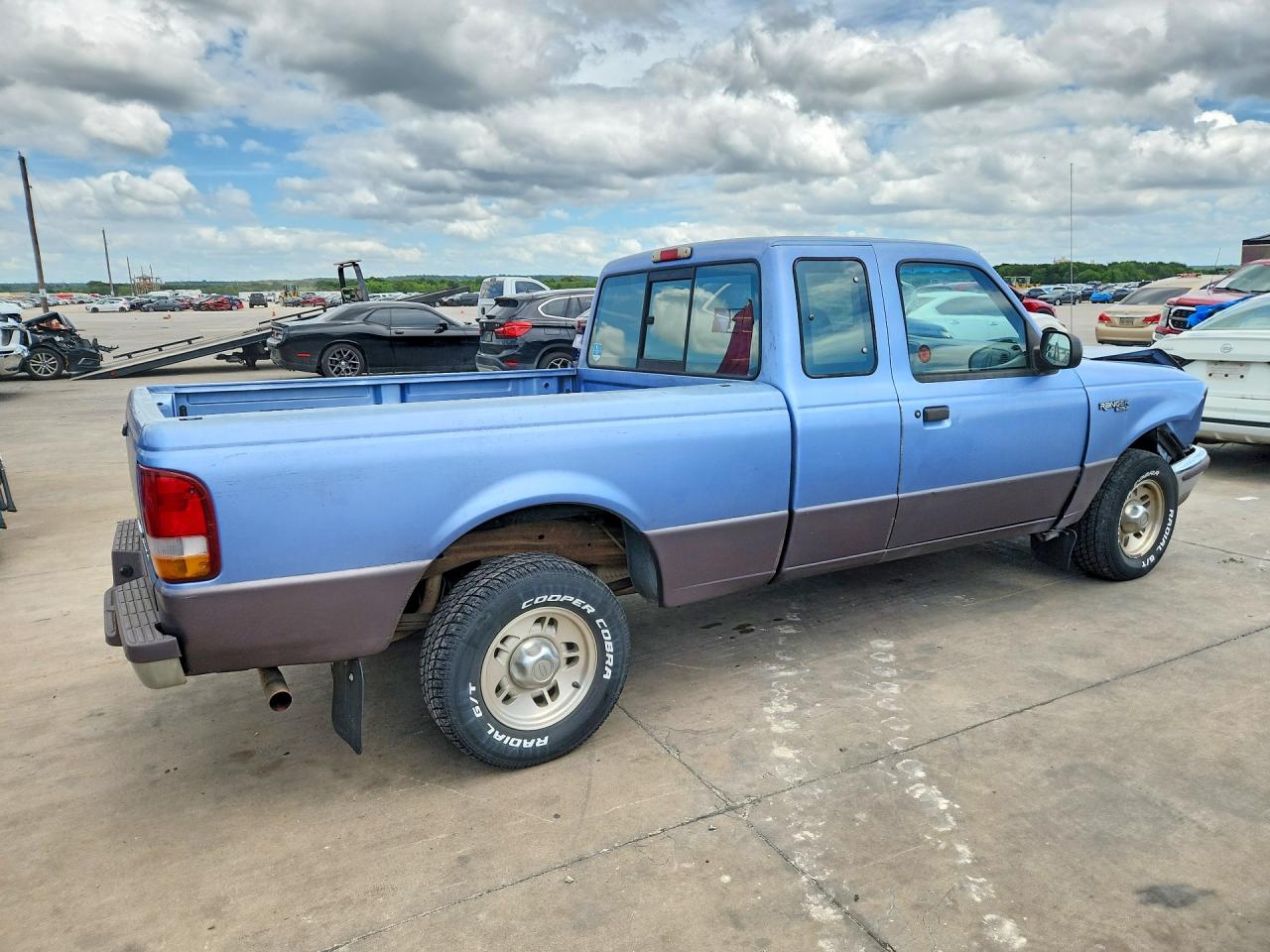 1997 Ford Ranger Super Cab Blue vin: 1FTCR14X0VTA22330