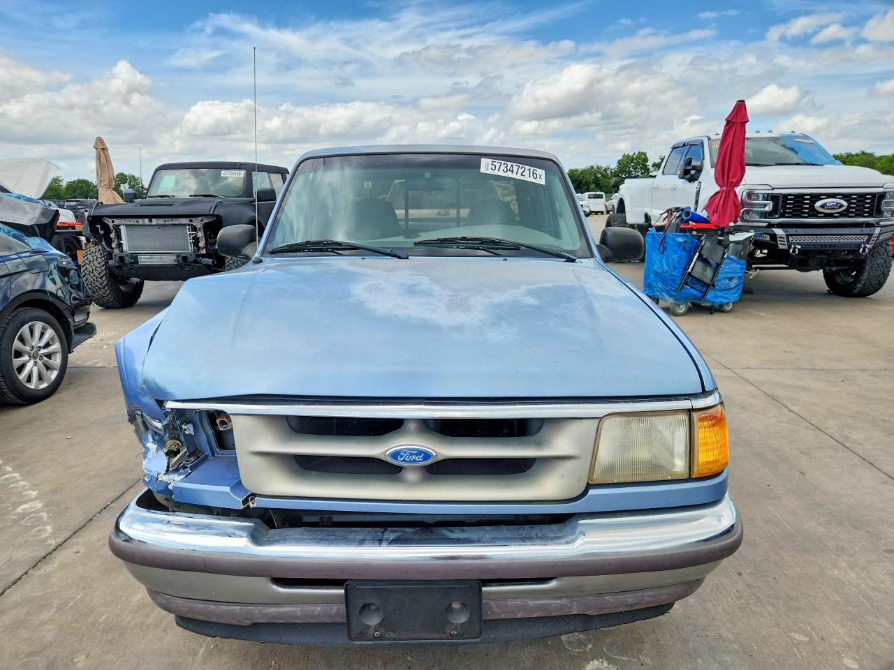 1997 Ford Ranger Super Cab Blue vin: 1FTCR14X0VTA22330