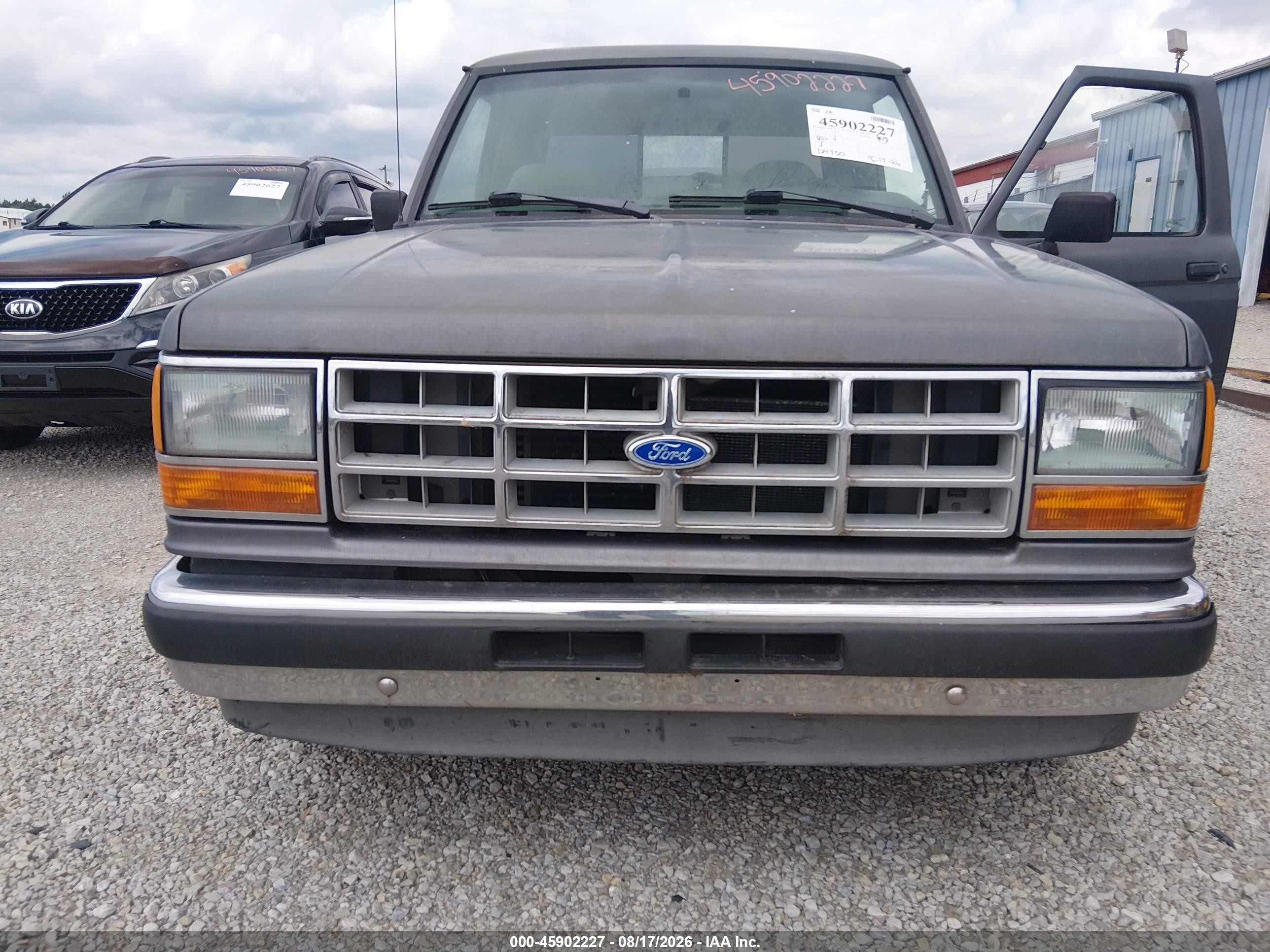 1992 Ford Ranger Super Cab Gray vin: 1FTCR14X1NTA93357
