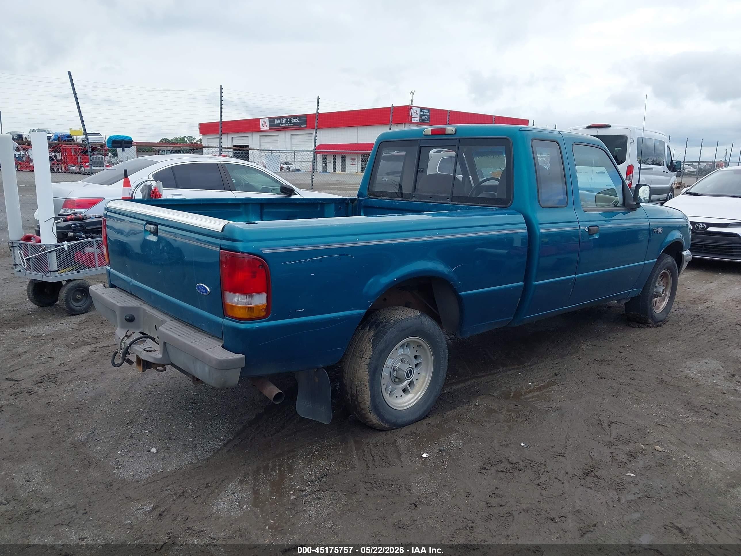 1993 Ford Ranger Super Cab Green vin: 1FTCR14X1PPA91734