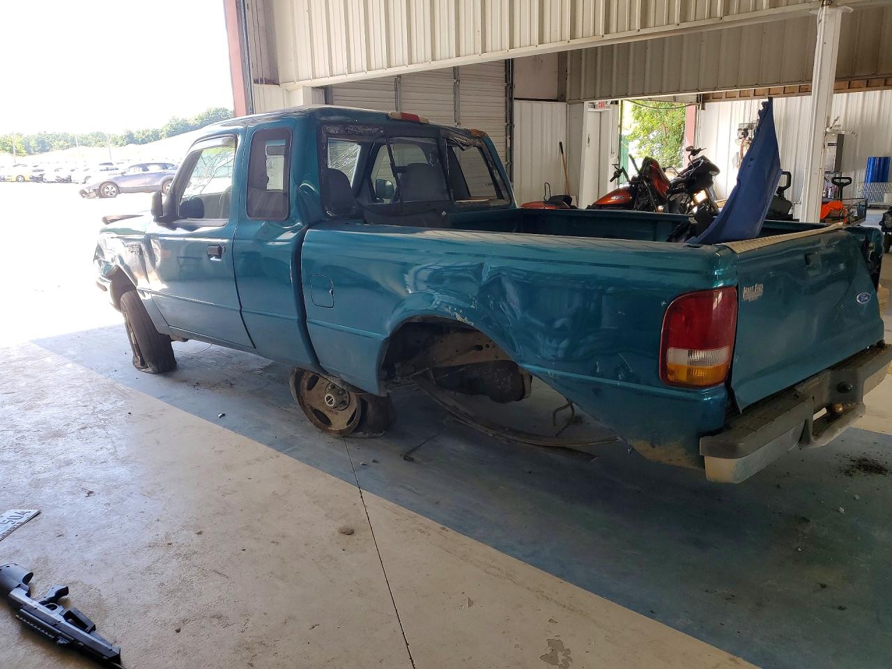 1994 Ford Ranger Super Cab Green vin: 1FTCR14X1RPC44776