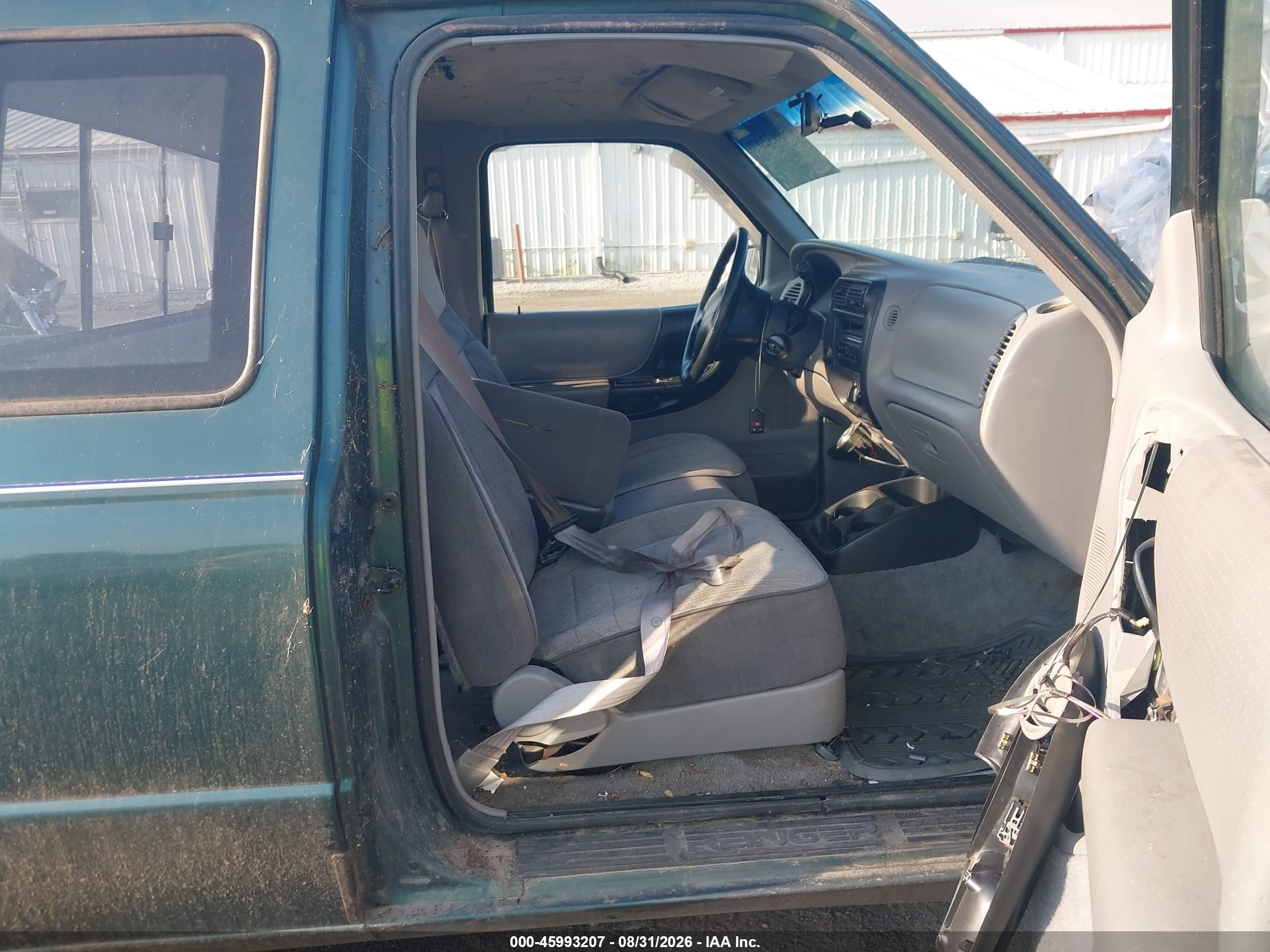 1995 Ford Ranger Super Cab Green vin: 1FTCR14X1SPA77972