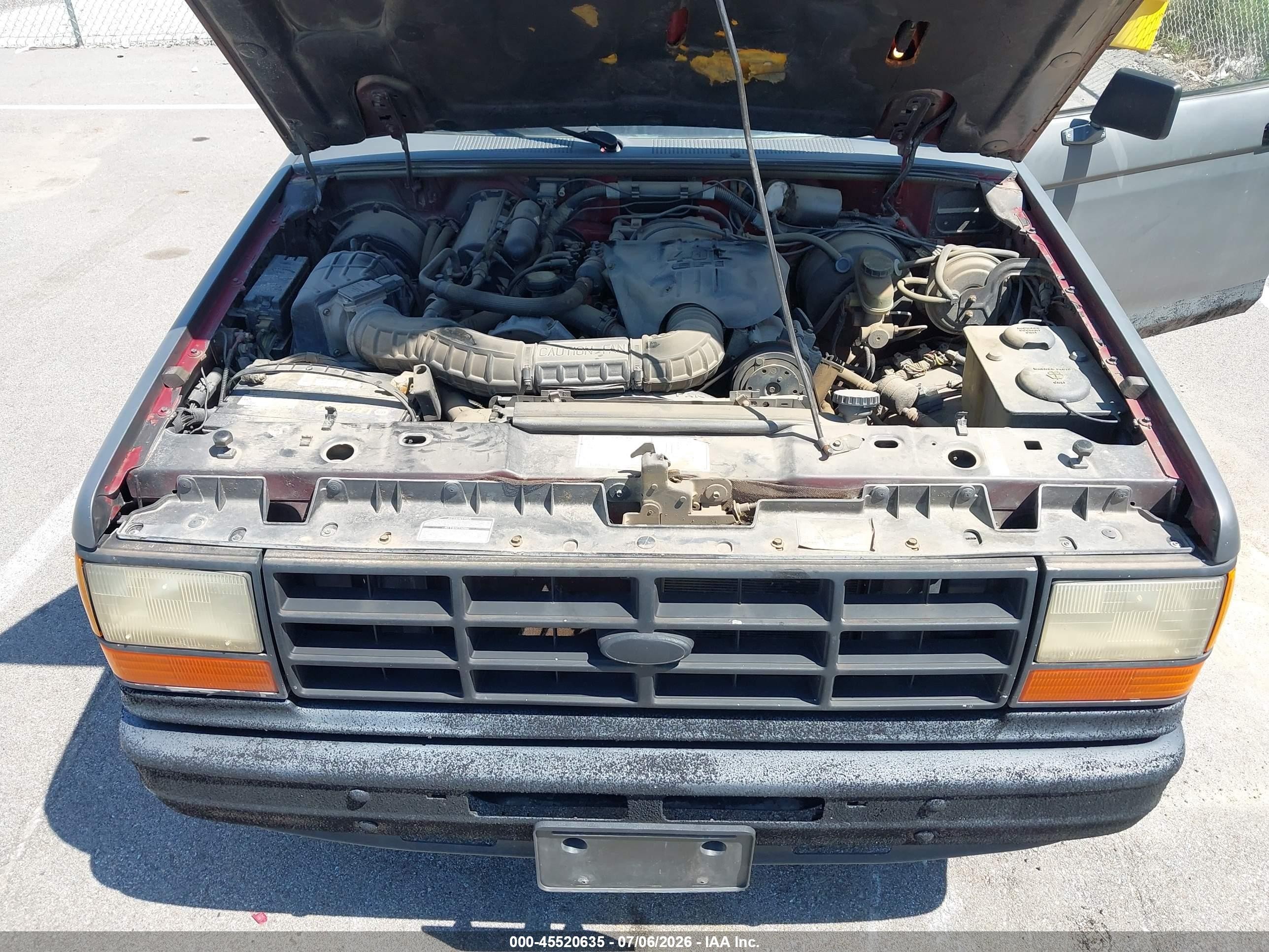 1991 Ford Ranger Super Cab Gray vin: 1FTCR14X3MPA90242