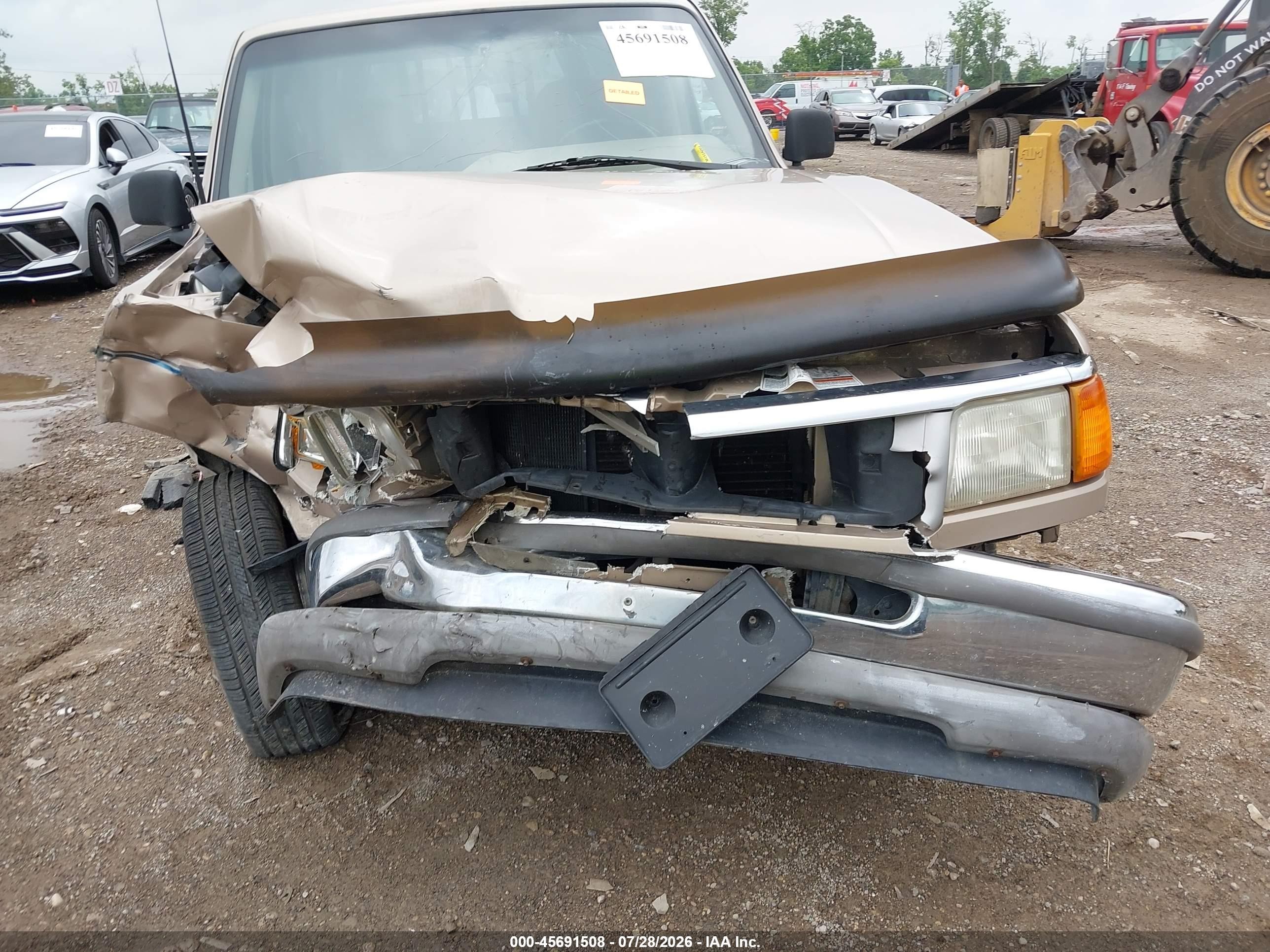 1994 Ford Ranger Super Cab Gold vin: 1FTCR14X3RPC58811