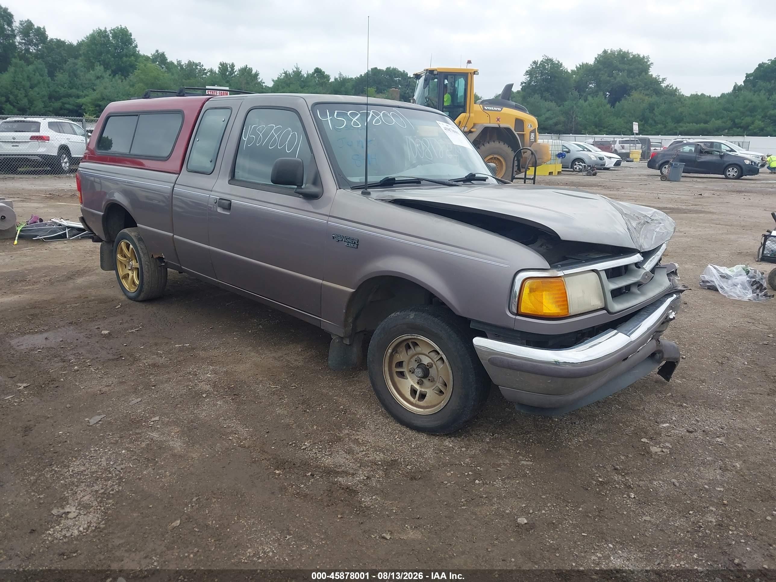 1997 Ford Ranger Splash/xlt Gray vin: 1FTCR14X3VPA09922