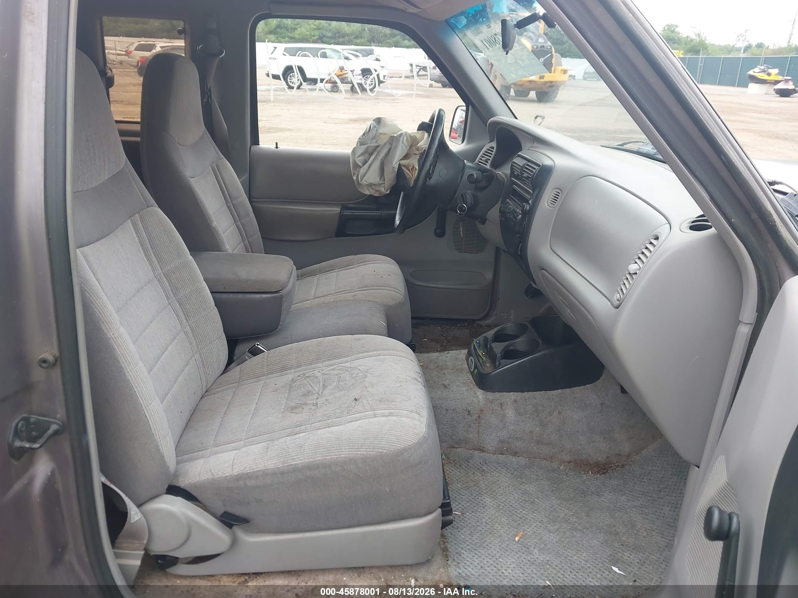 1997 Ford Ranger Splash/xlt Gray vin: 1FTCR14X3VPA09922