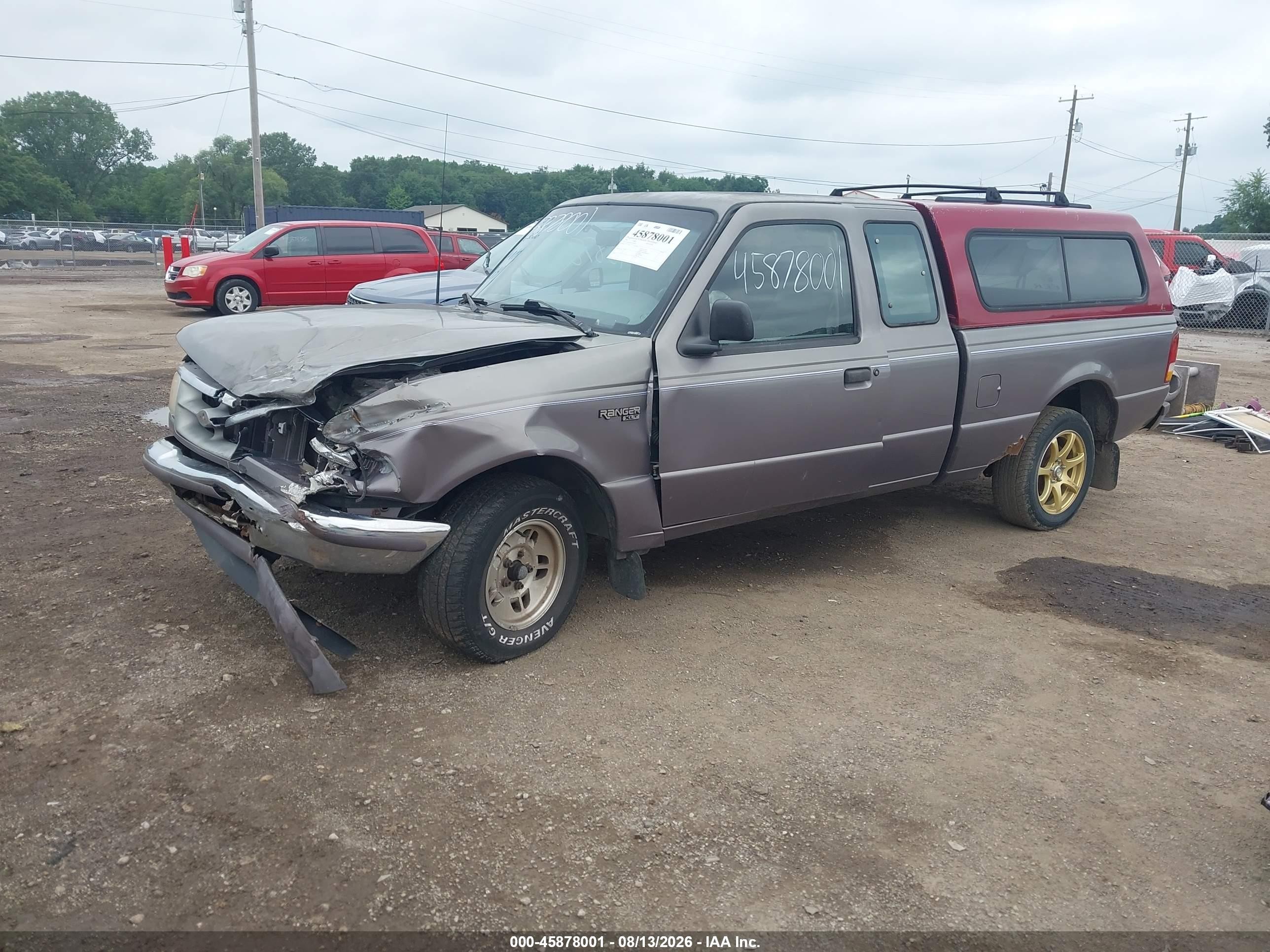 1997 Ford Ranger Splash/xlt Gray vin: 1FTCR14X3VPA09922