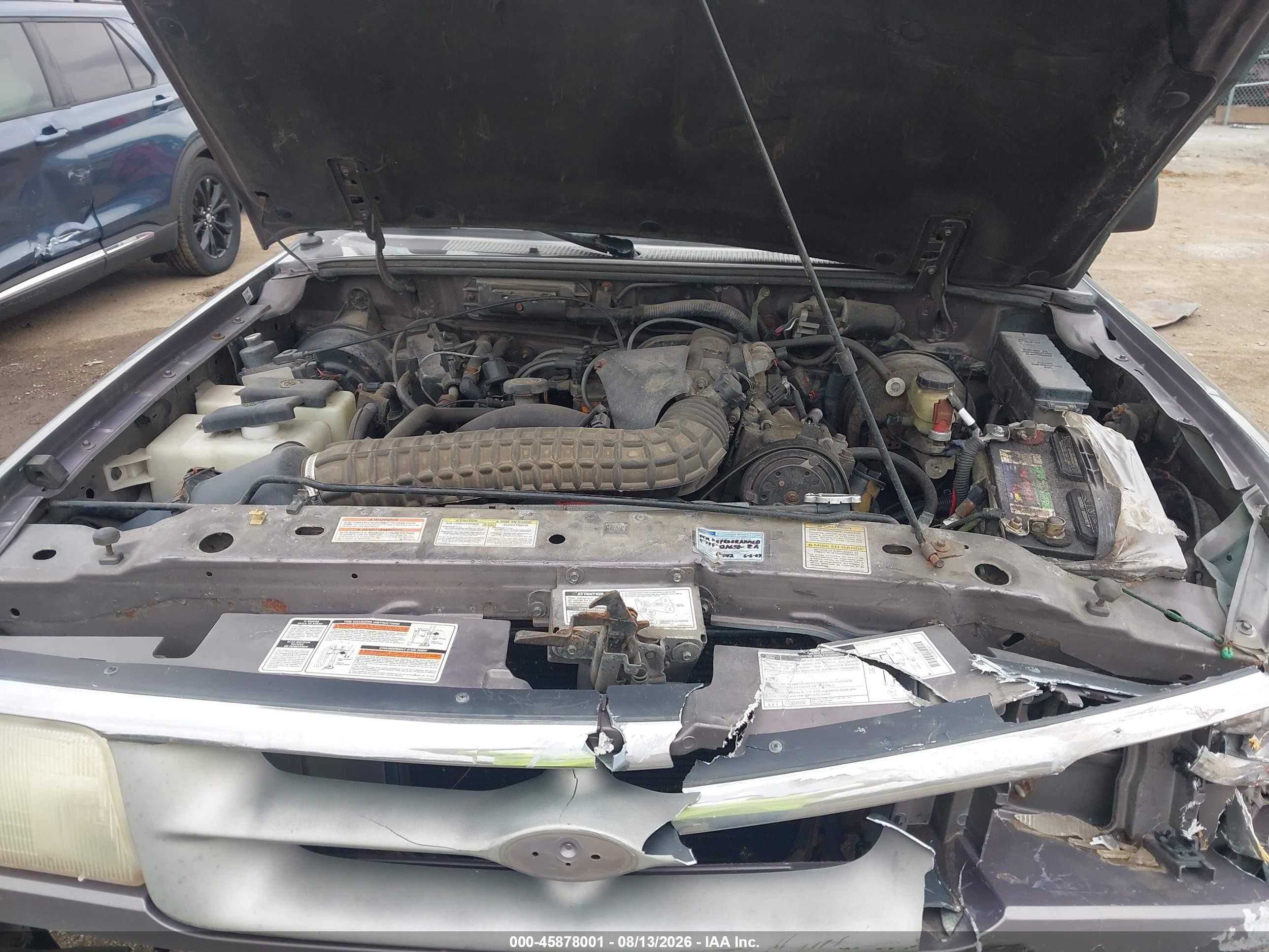 1997 Ford Ranger Splash/xlt Gray vin: 1FTCR14X3VPA09922