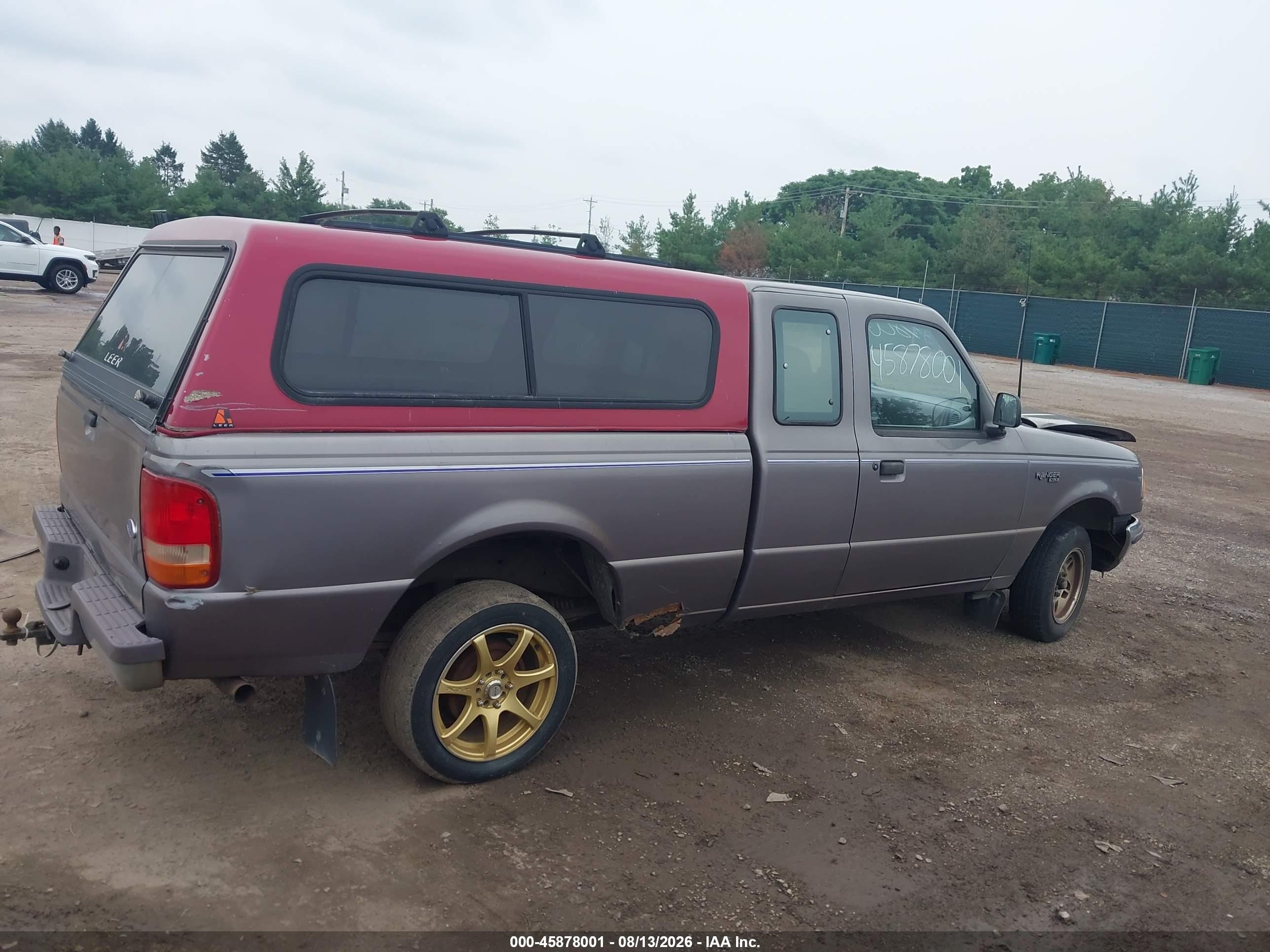 1997 Ford Ranger Splash/xlt Gray vin: 1FTCR14X3VPA09922