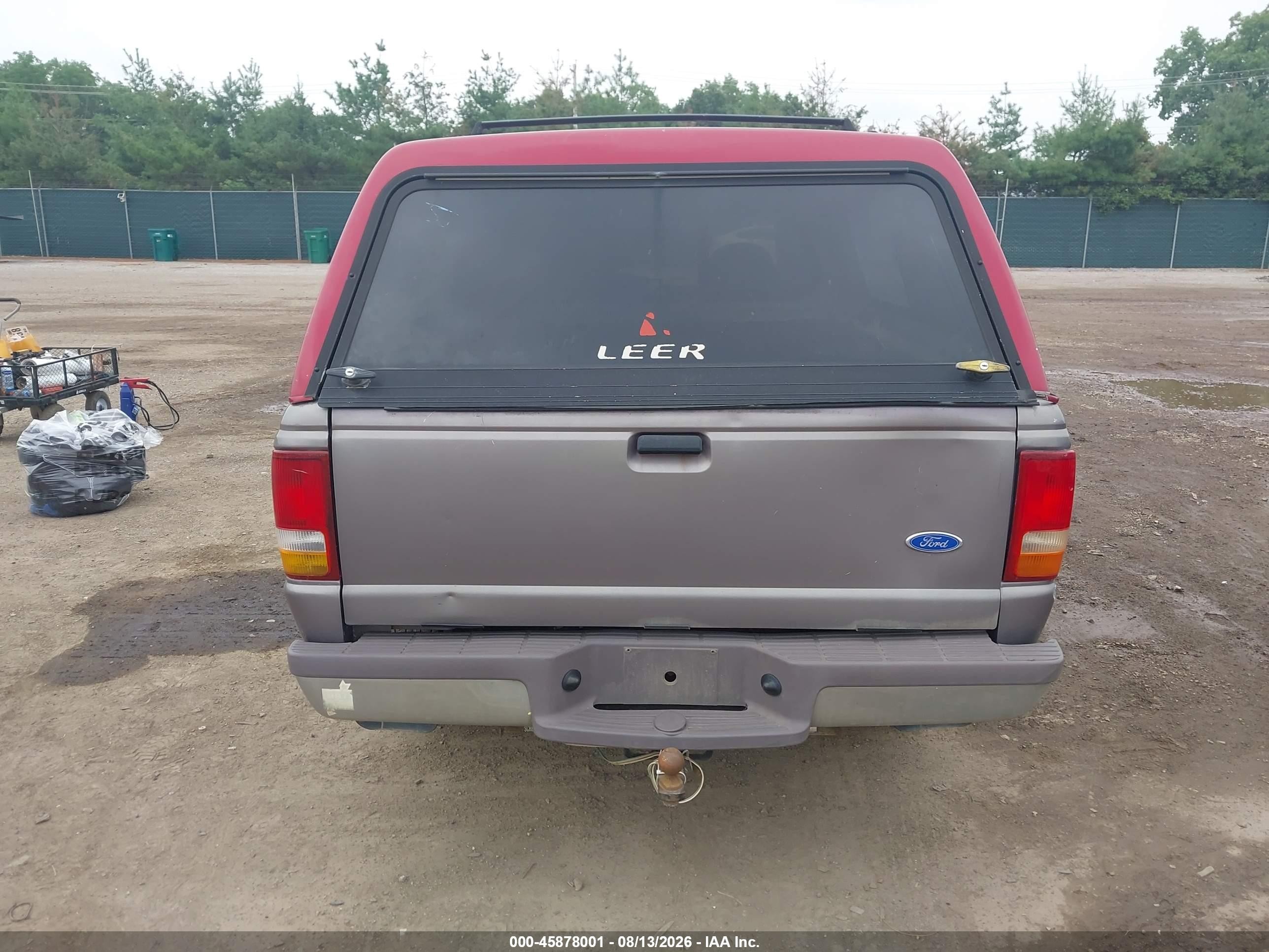 1997 Ford Ranger Splash/xlt Gray vin: 1FTCR14X3VPA09922