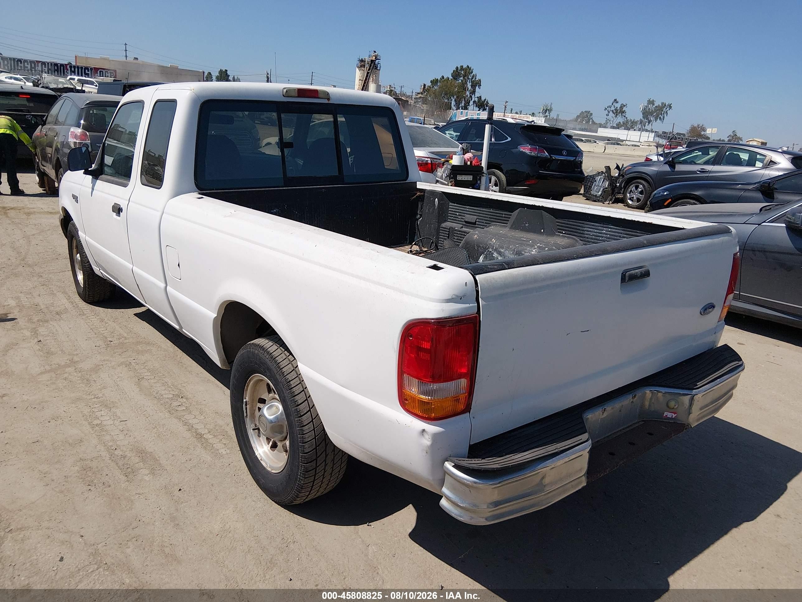 1997 Ford Ranger Splash/xlt White vin: 1FTCR14X3VPB15254