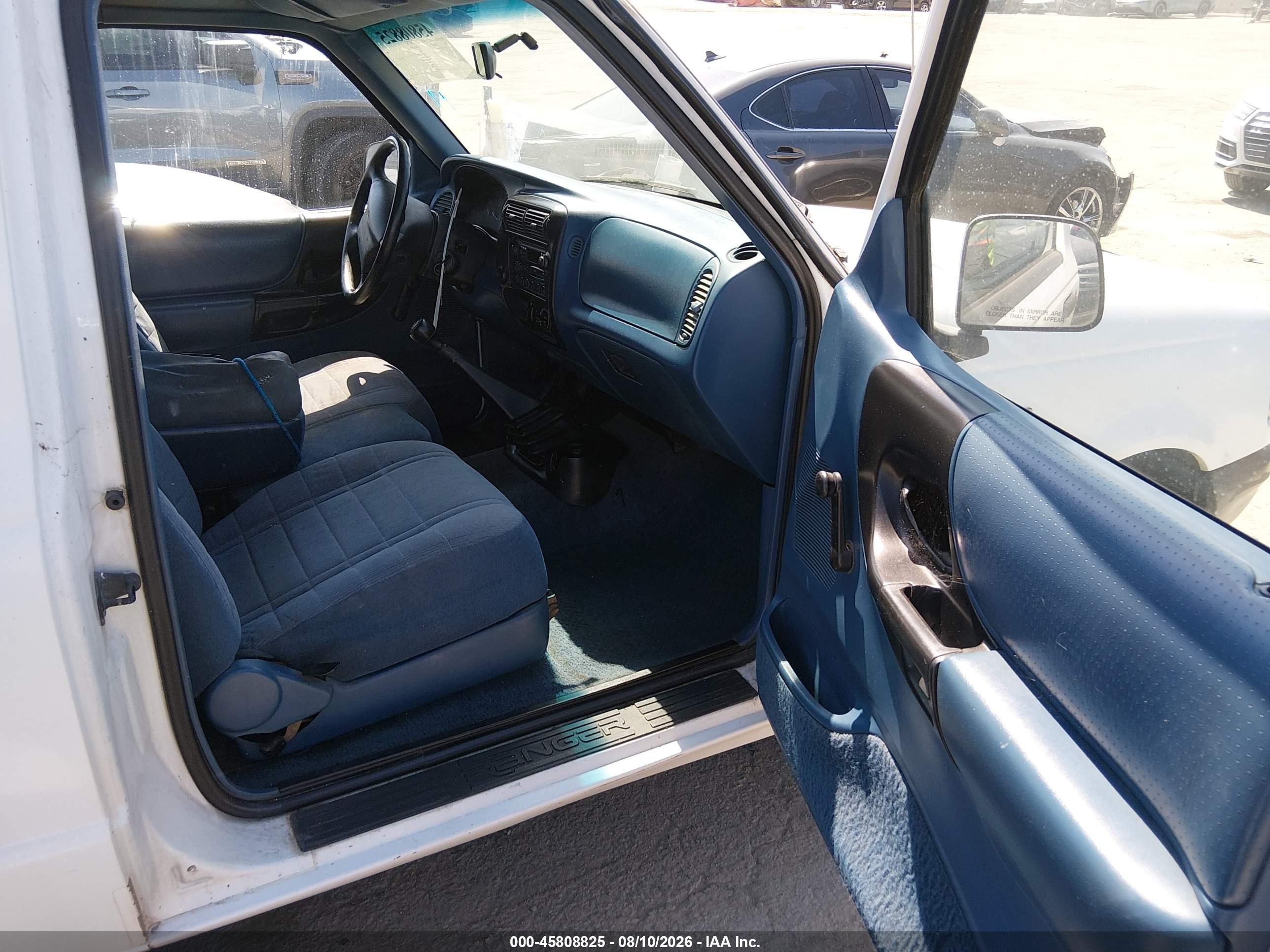 1997 Ford Ranger Splash/xlt White vin: 1FTCR14X3VPB15254