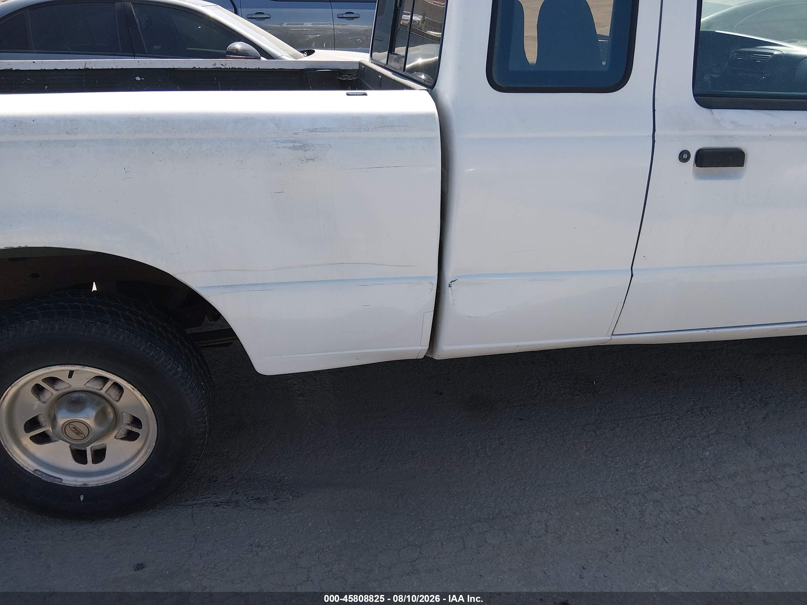 1997 Ford Ranger Splash/xlt White vin: 1FTCR14X3VPB15254