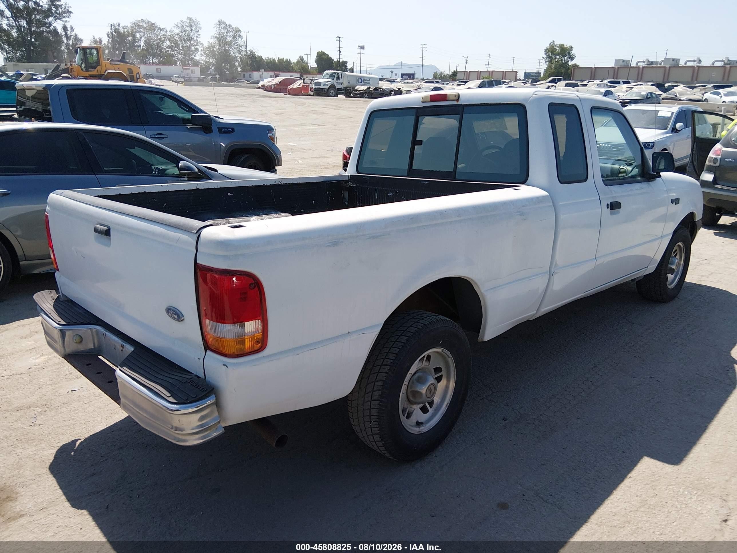 1997 Ford Ranger Splash/xlt White vin: 1FTCR14X3VPB15254