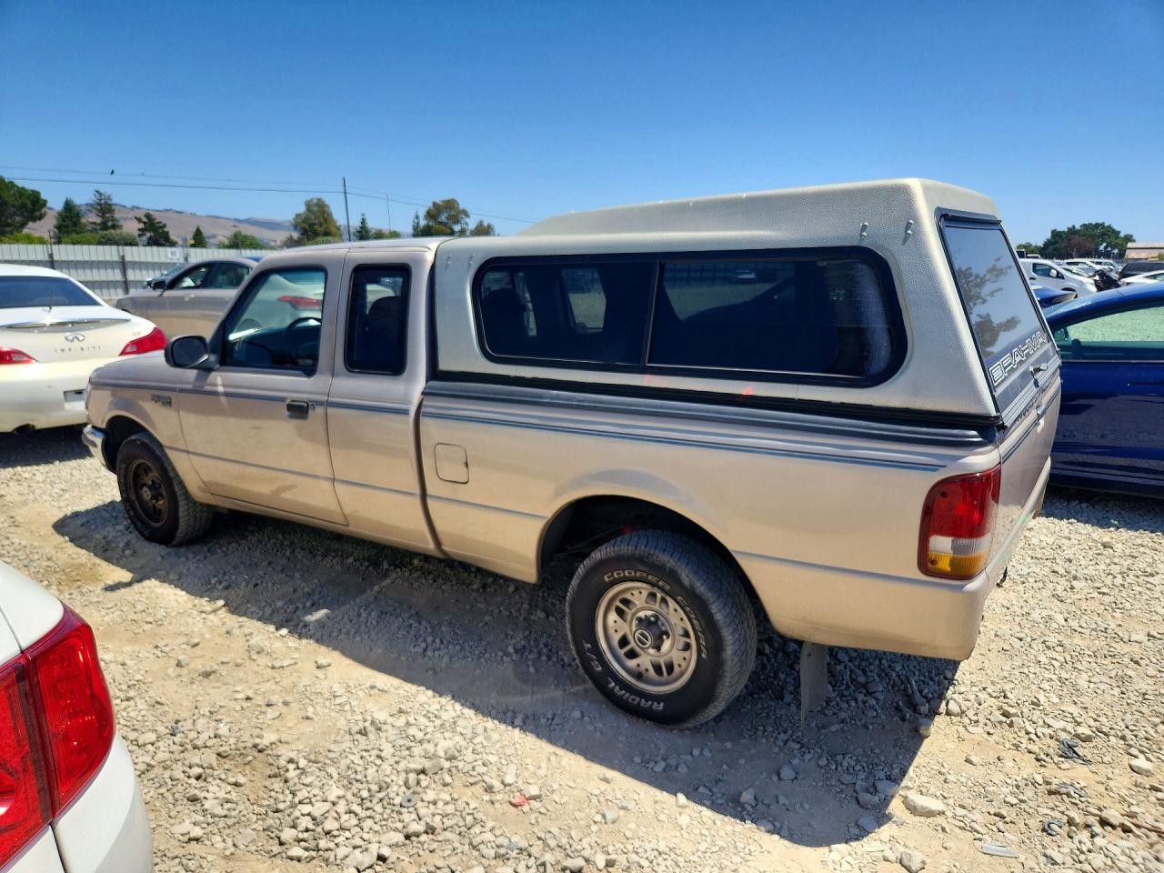 1993 Ford Ranger Super Cab Tan vin: 1FTCR14X4PPB69293