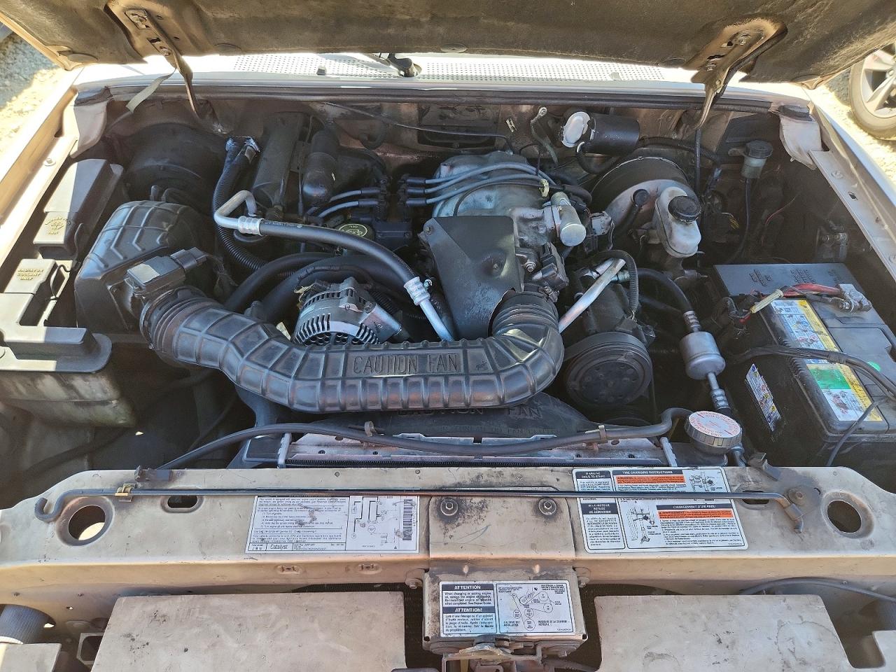 1993 Ford Ranger Super Cab Tan vin: 1FTCR14X4PPB69293