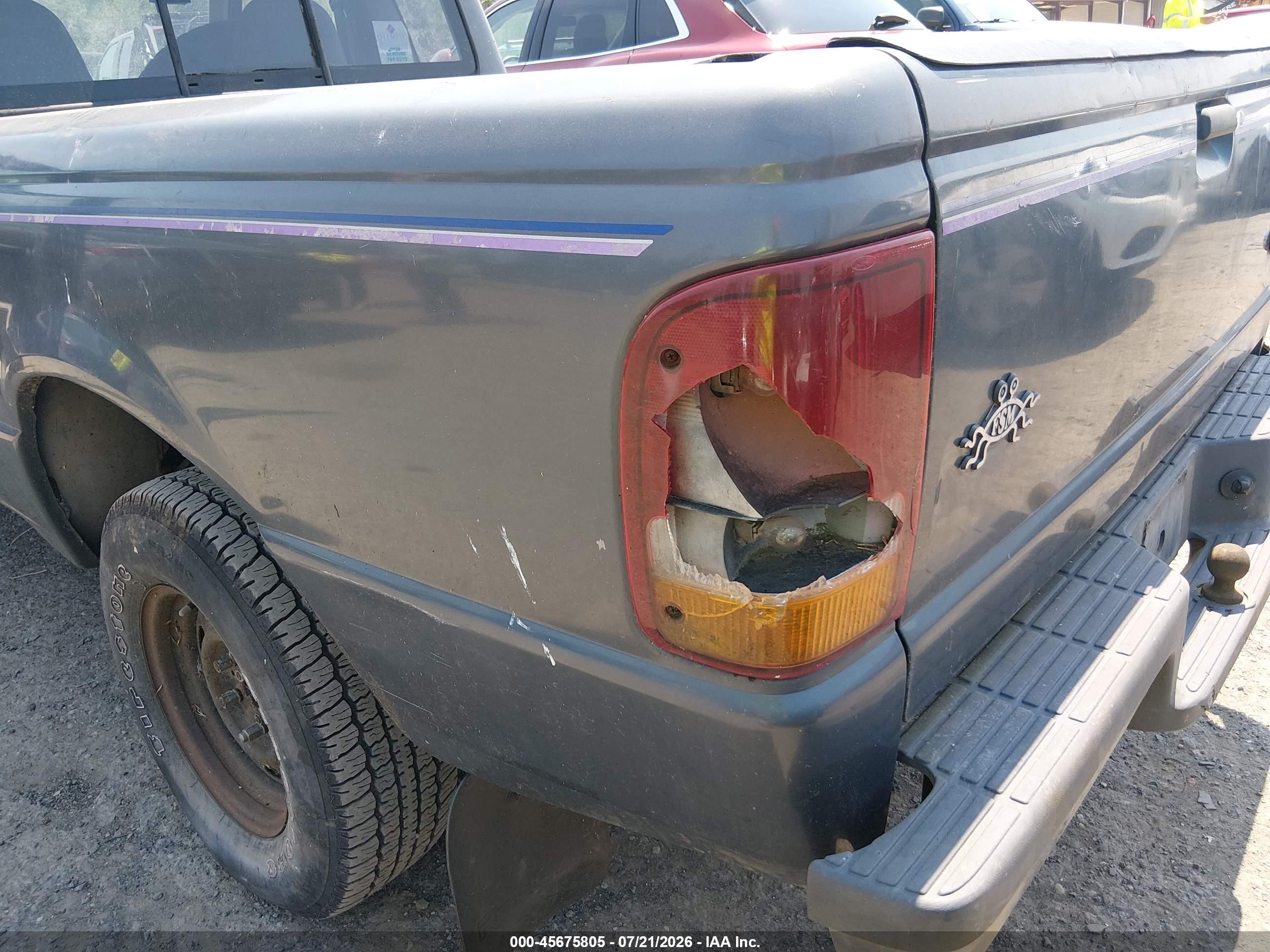 1993 Ford Ranger Super Cab Gray vin: 1FTCR14X5PPB22564