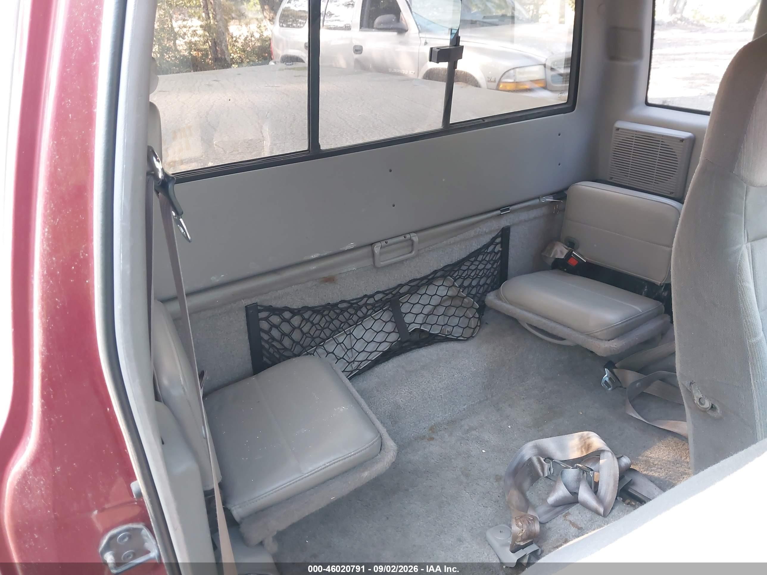 1997 Ford Ranger Splash/xlt Red vin: 1FTCR14X5VTA56845