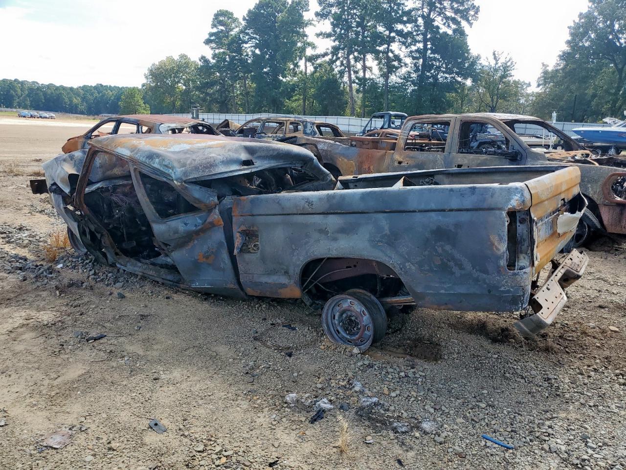 1991 Ford Ranger Super Cab Burn vin: 1FTCR14X6MPA10139