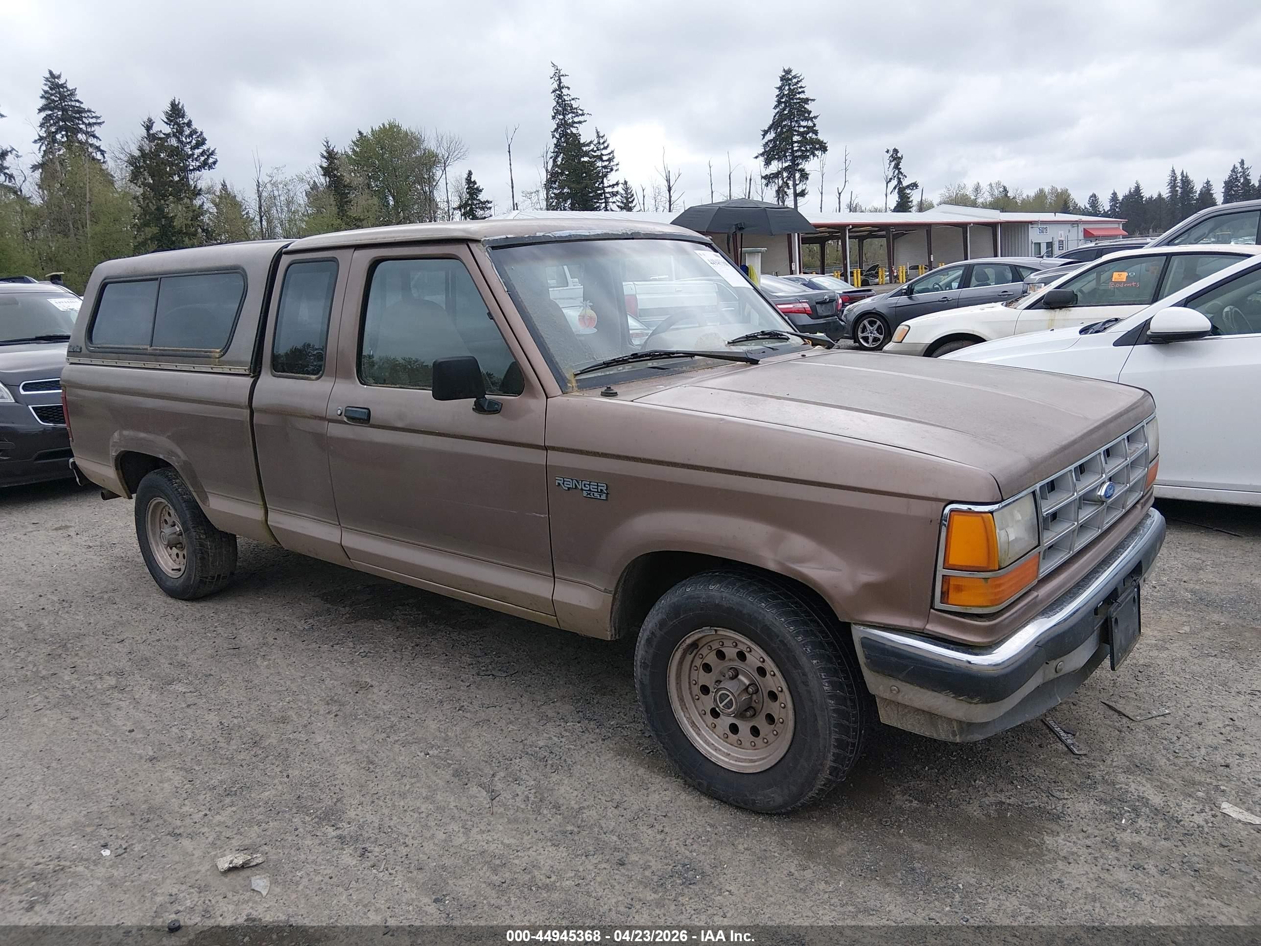 1992 Ford Ranger Super Cab Brown vin: 1FTCR14X6NPA47421