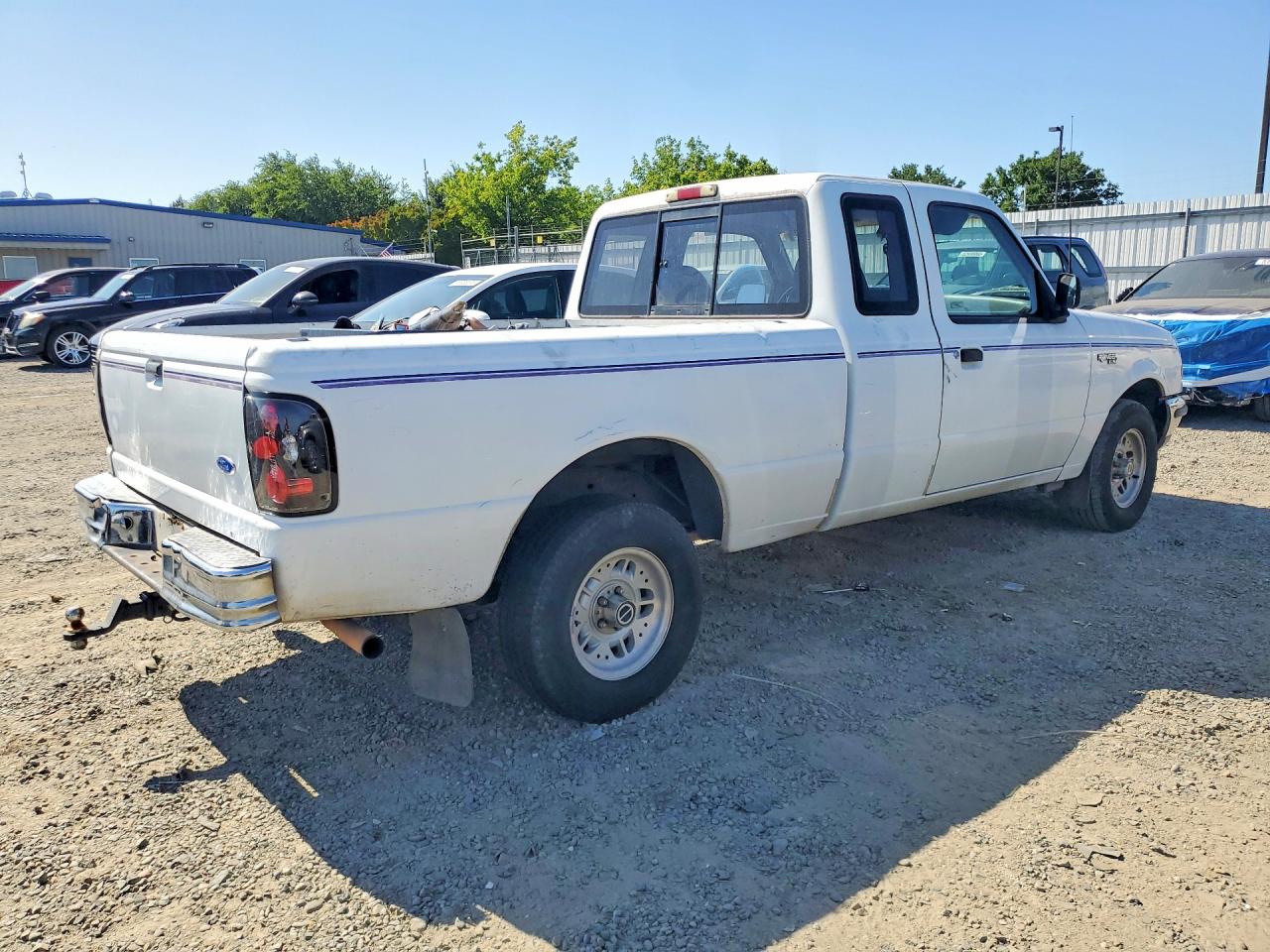 1993 Ford Ranger Super Cab White vin: 1FTCR14X6PPA37359