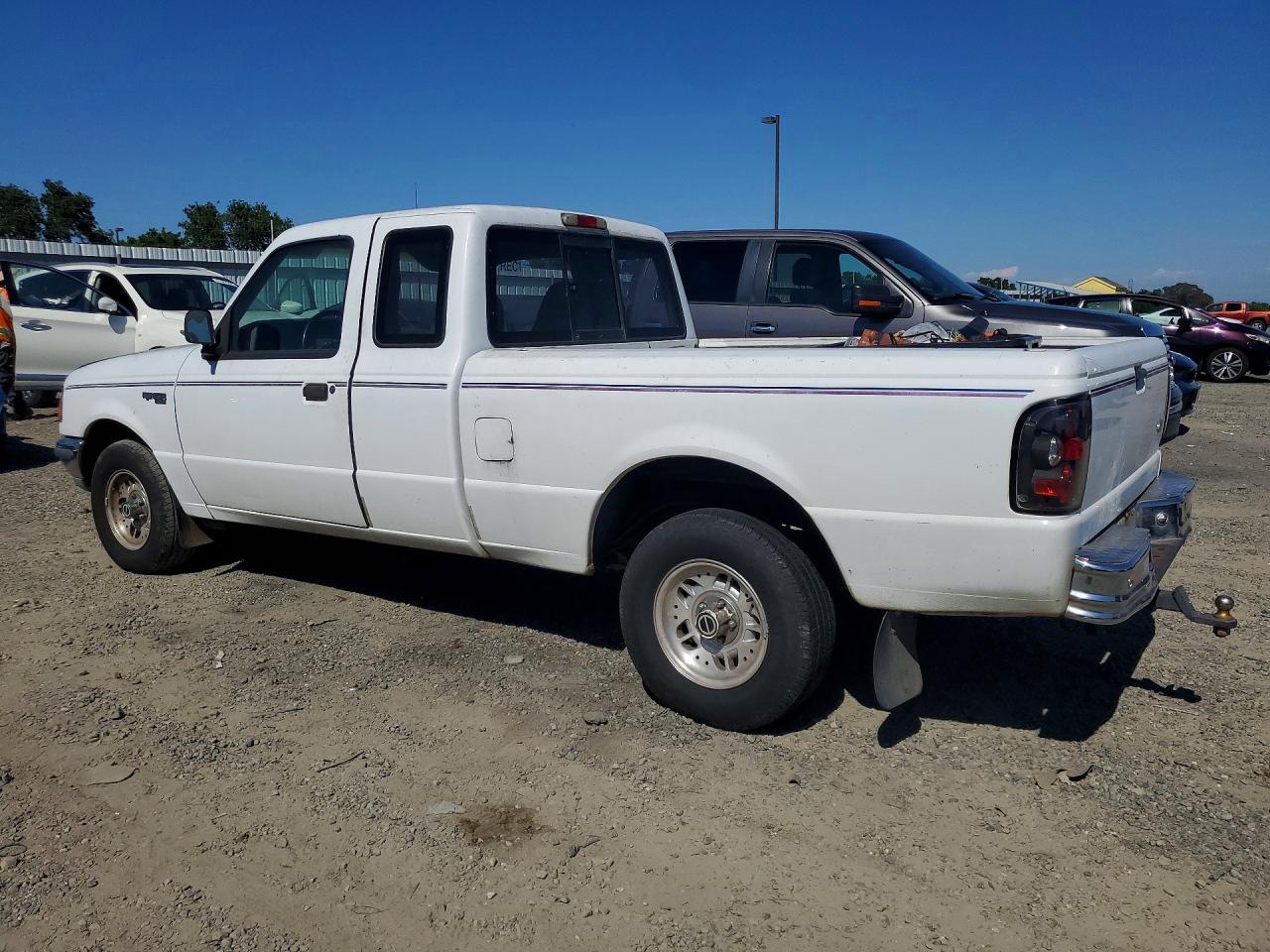 1993 Ford Ranger Super Cab White vin: 1FTCR14X6PPA37359