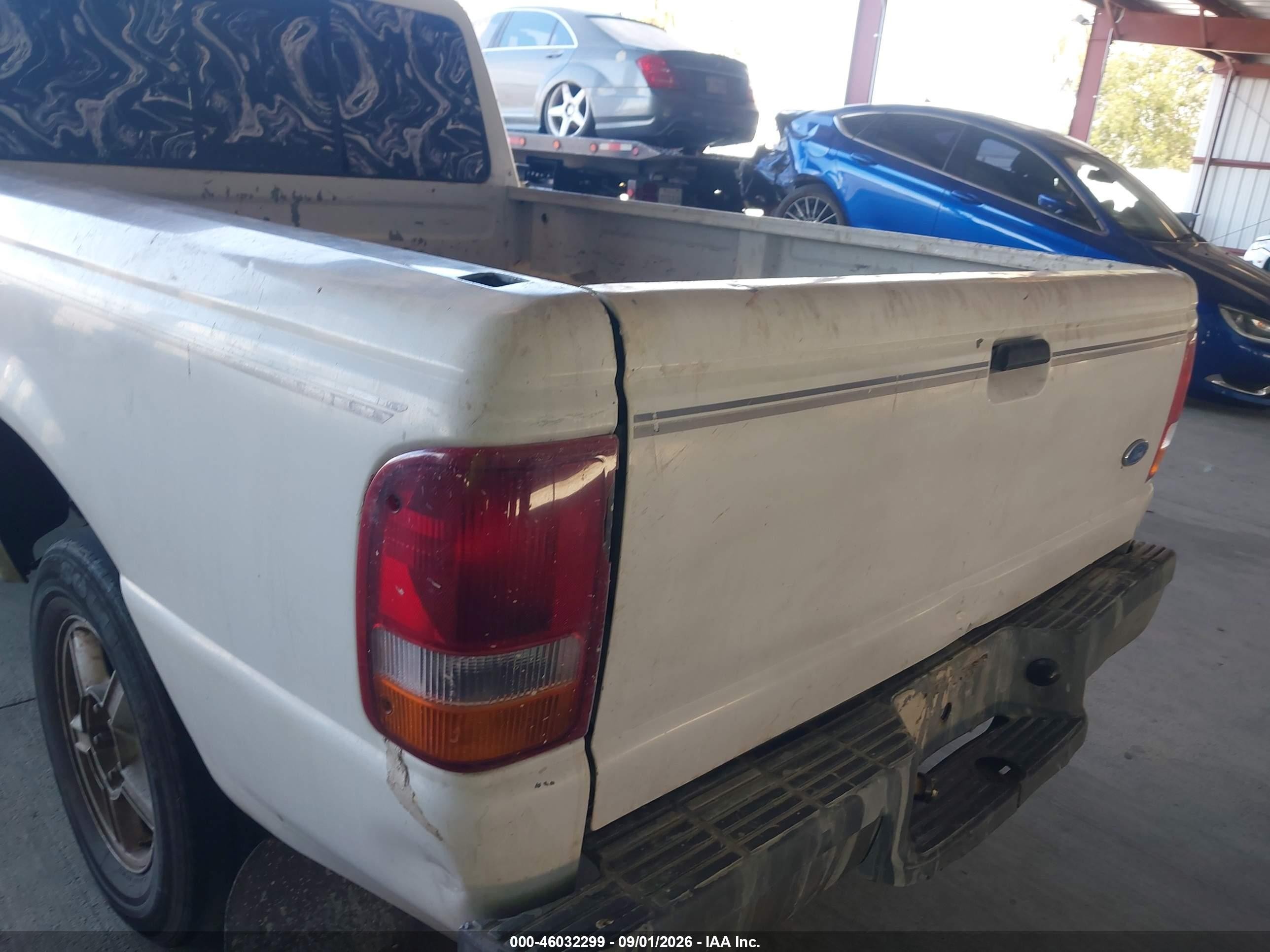 1994 Ford Ranger Super Cab White vin: 1FTCR14X6RPA53368