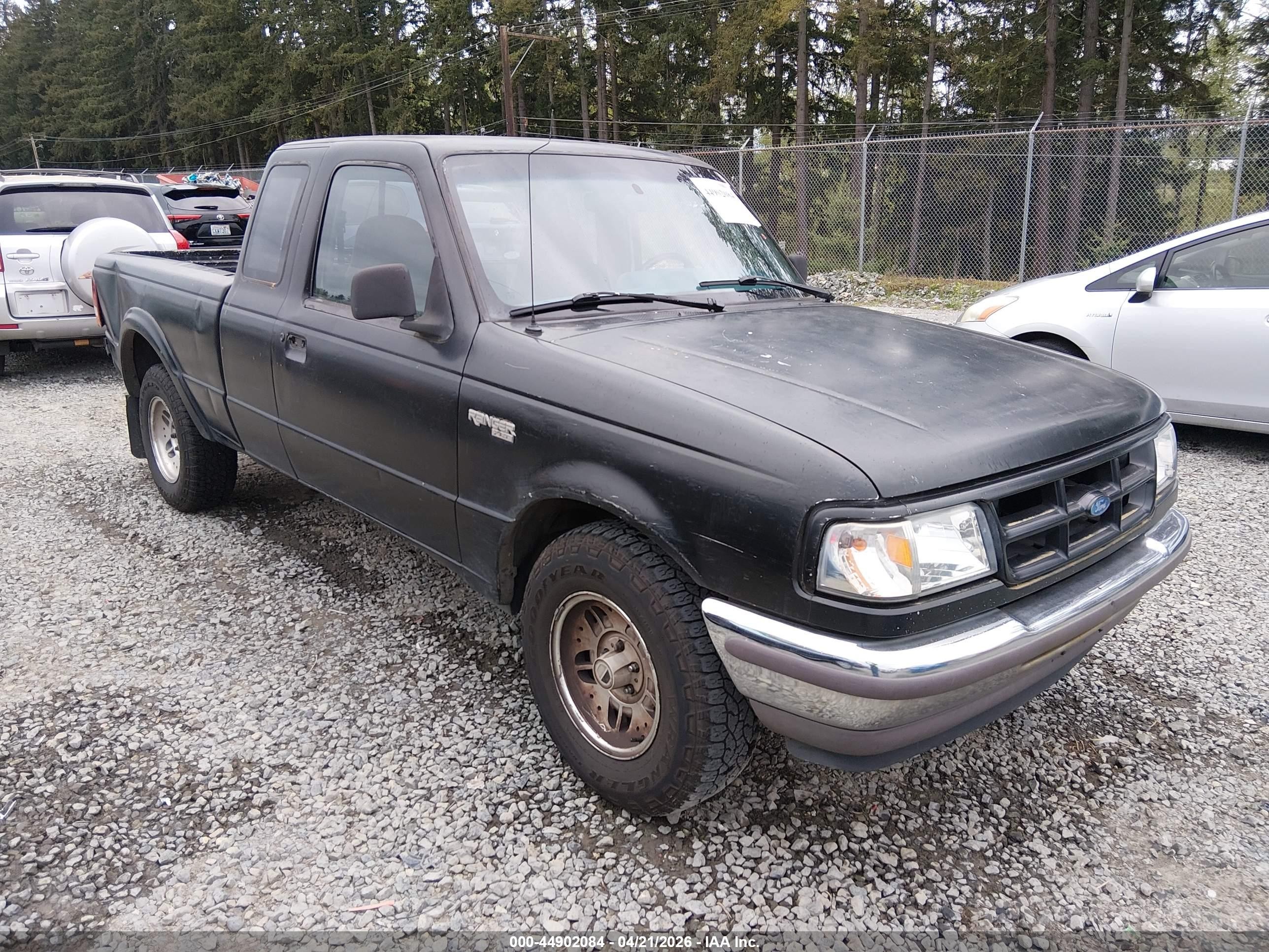 1994 Ford Ranger Super Cab Black vin: 1FTCR14X6RPA80408