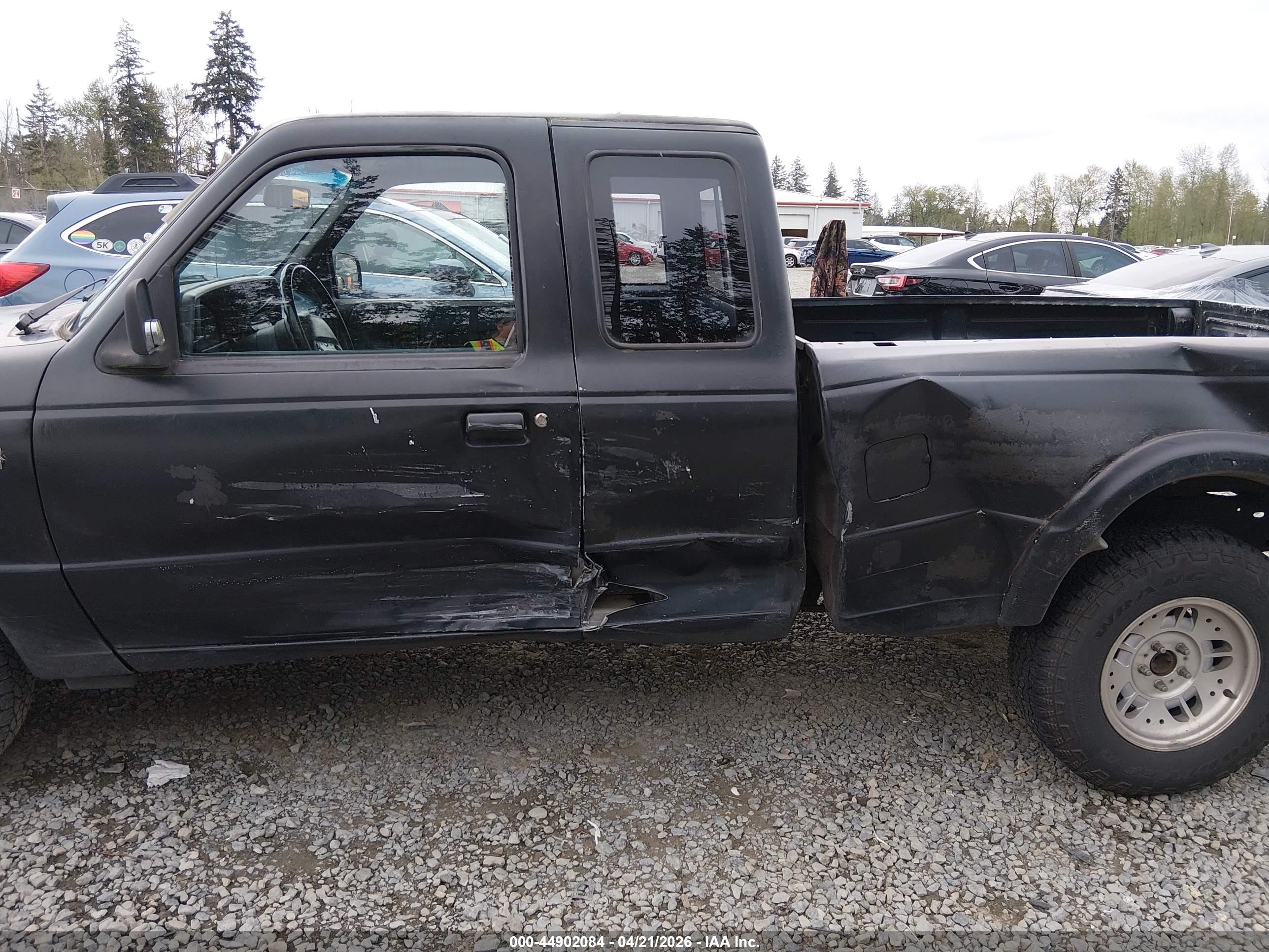 1994 Ford Ranger Super Cab Black vin: 1FTCR14X6RPA80408