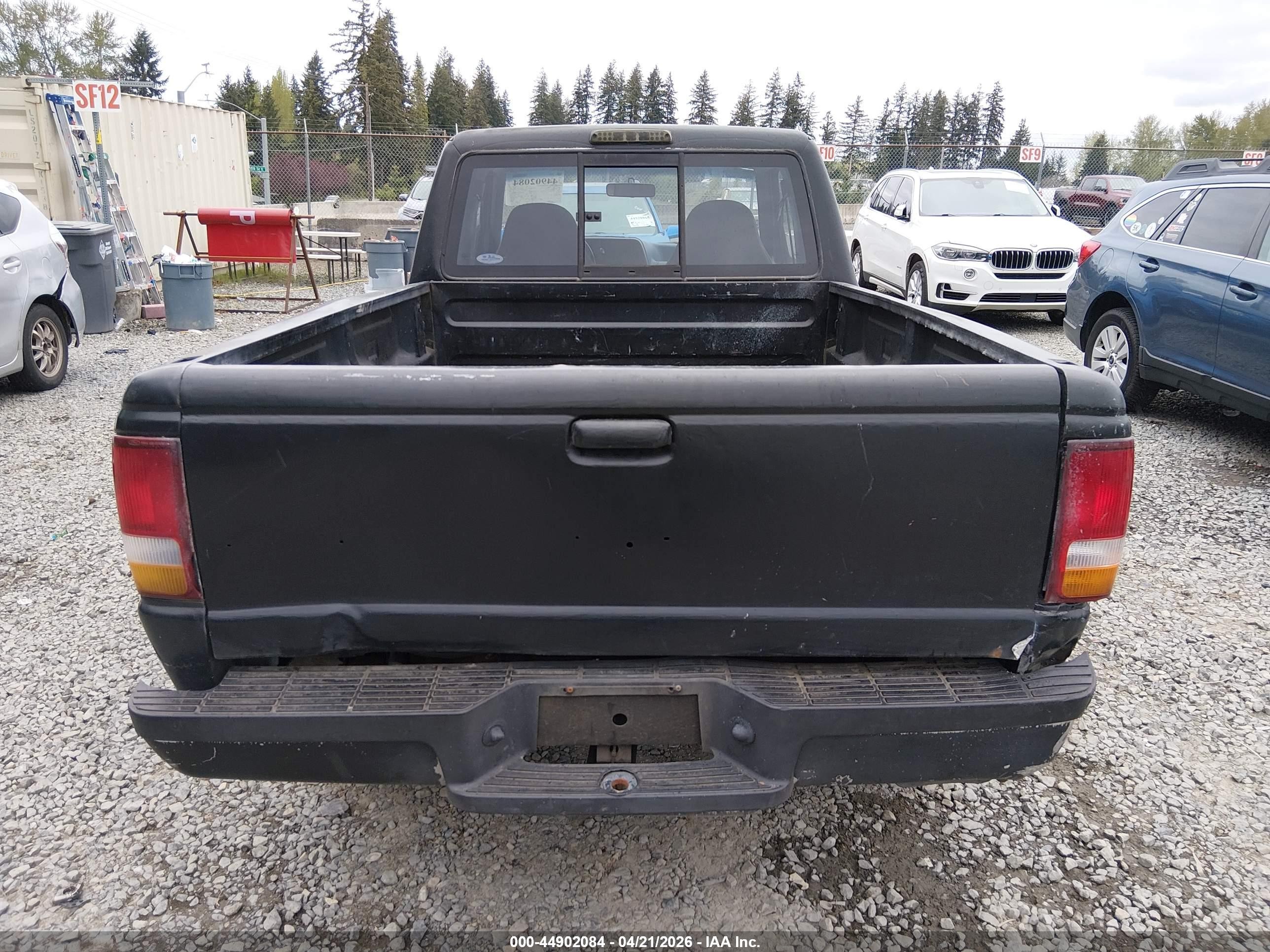 1994 Ford Ranger Super Cab Black vin: 1FTCR14X6RPA80408