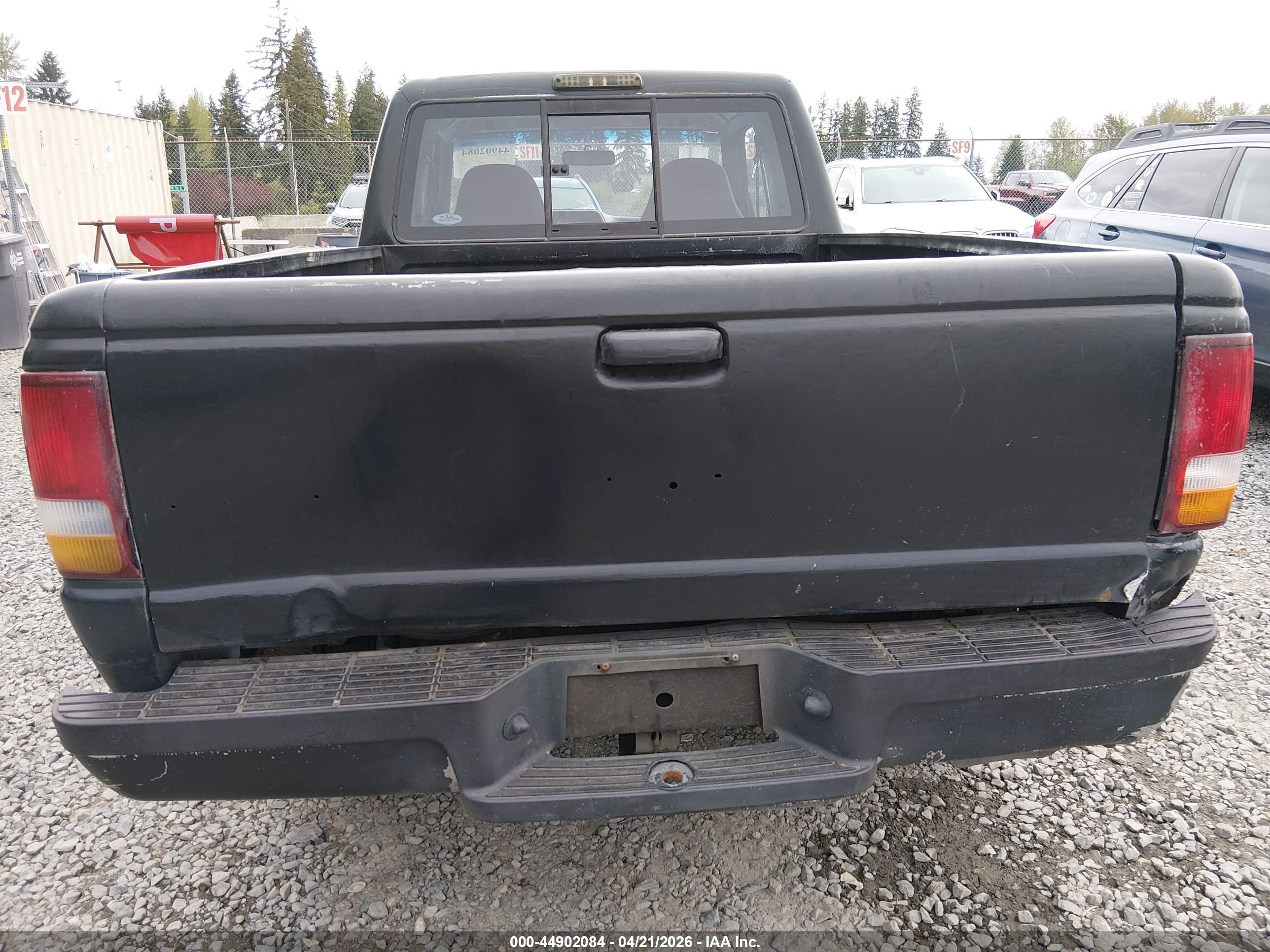1994 Ford Ranger Super Cab Black vin: 1FTCR14X6RPA80408