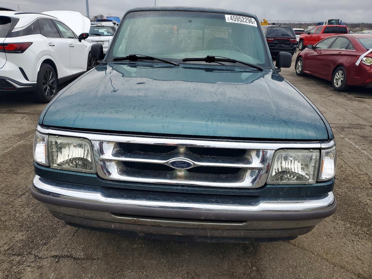 1997 Ford Ranger Super Cab Teal vin: 1FTCR14X6VPA12605