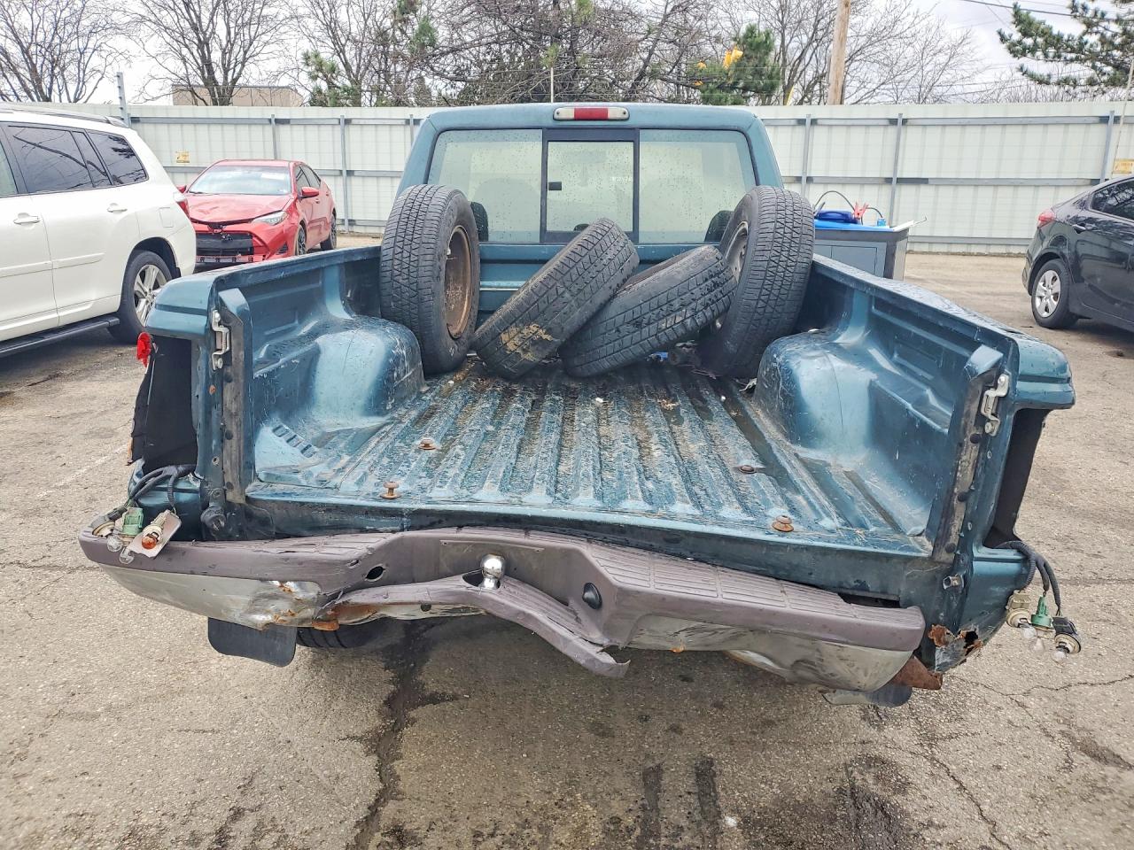 1997 Ford Ranger Super Cab Teal vin: 1FTCR14X6VPA12605