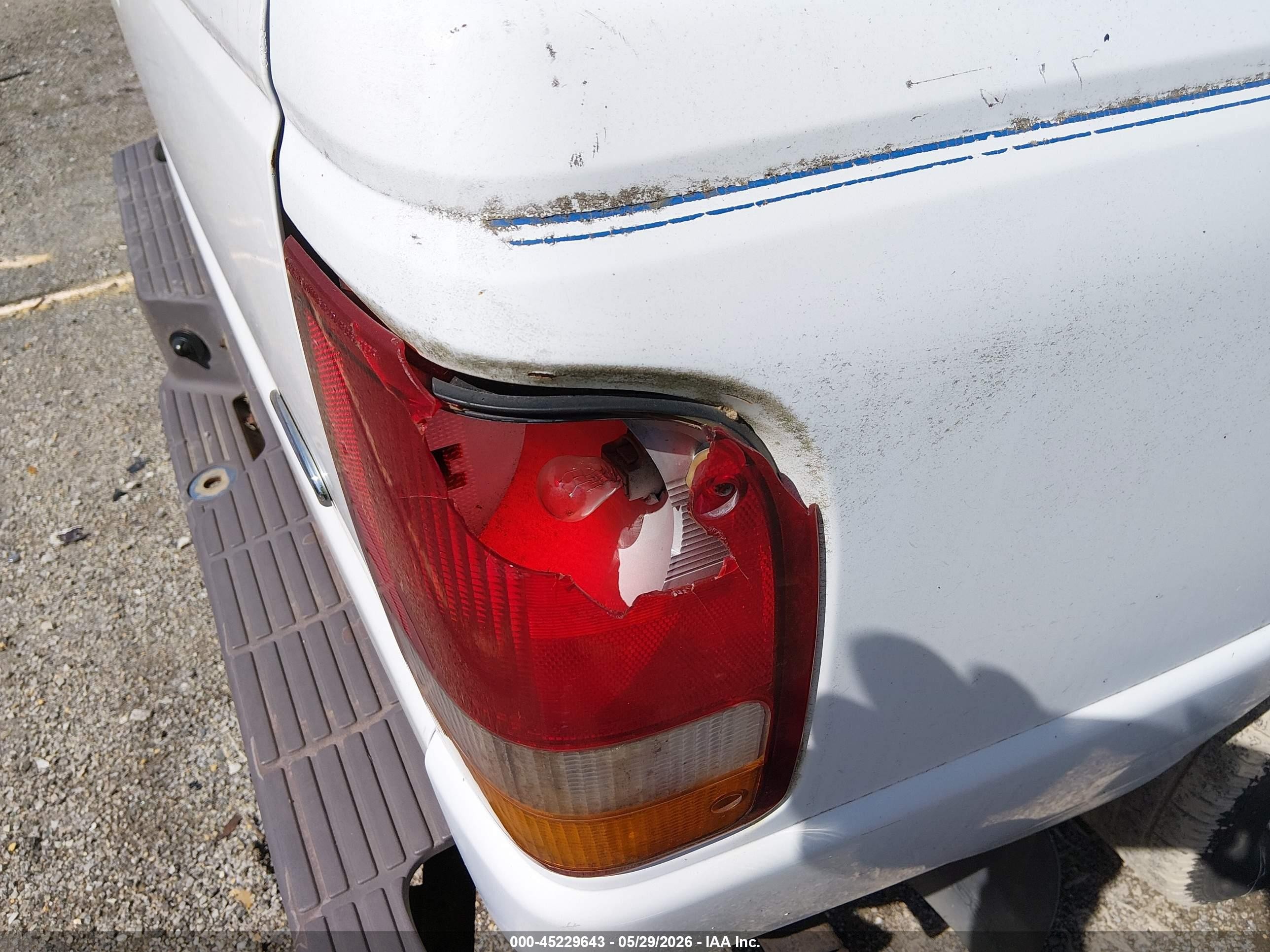 1997 Ford Ranger Splash/xlt White vin: 1FTCR14X6VTA27094