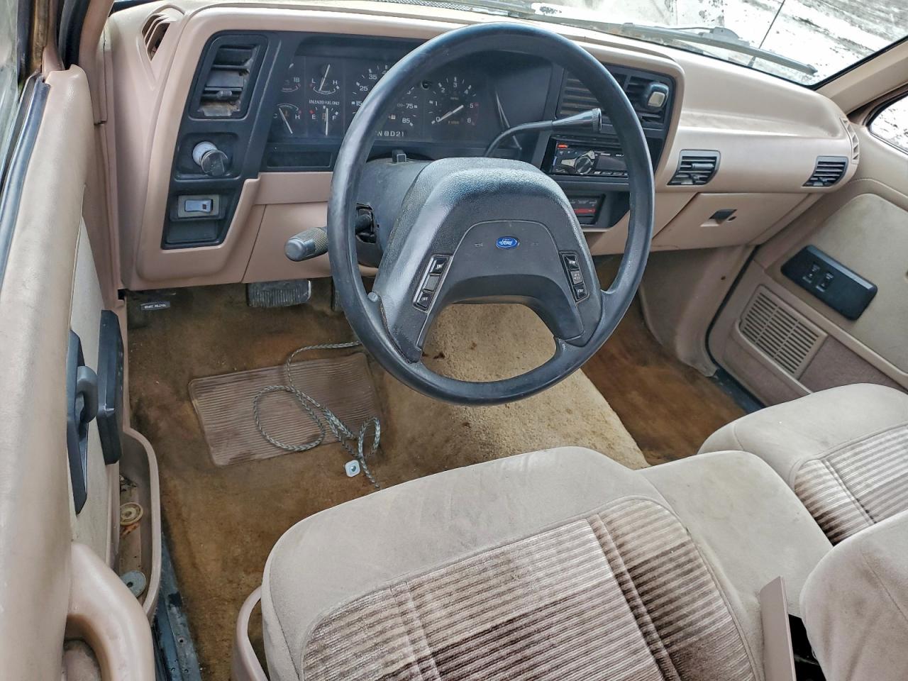 1992 Ford Ranger Super Cab Brown vin: 1FTCR14X7NTA78233