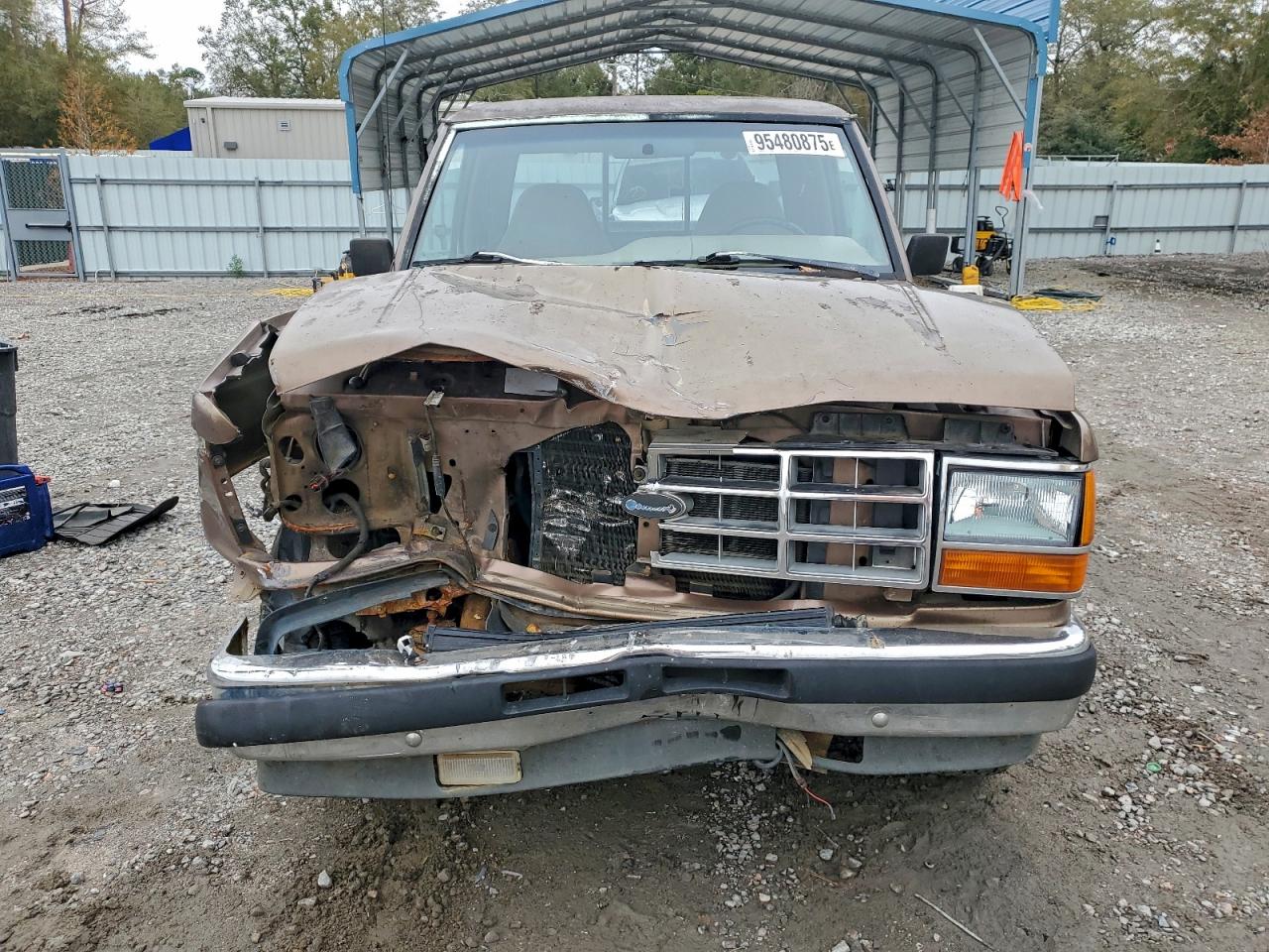 1992 Ford Ranger Super Cab Brown vin: 1FTCR14X7NTA78233