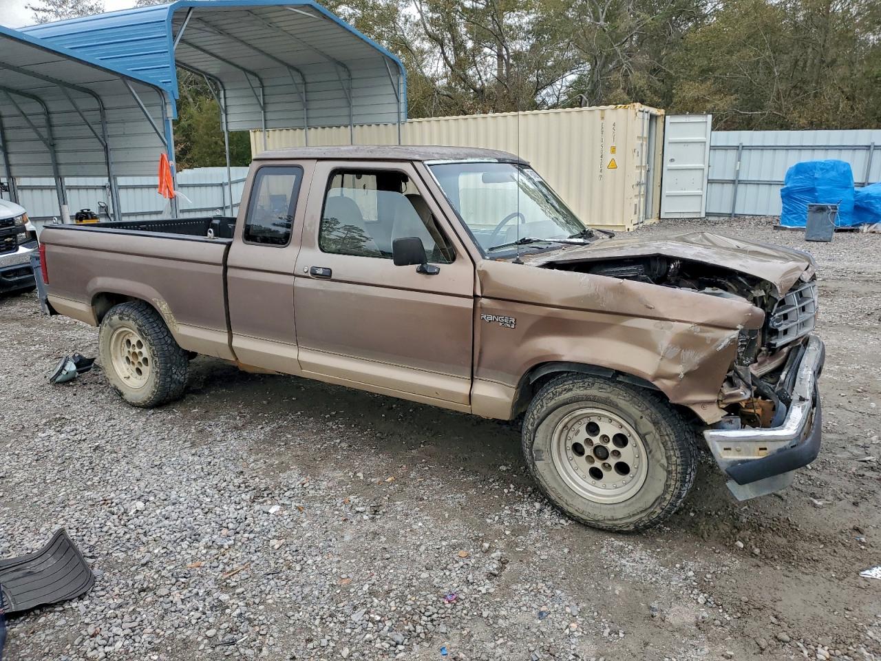 1992 Ford Ranger Super Cab Brown vin: 1FTCR14X7NTA78233