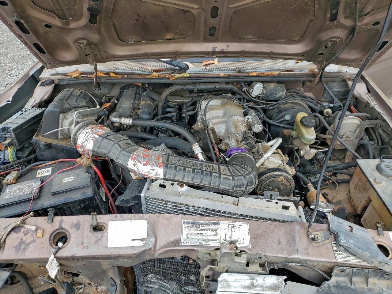 1992 Ford Ranger Super Cab Brown vin: 1FTCR14X7NTA78233