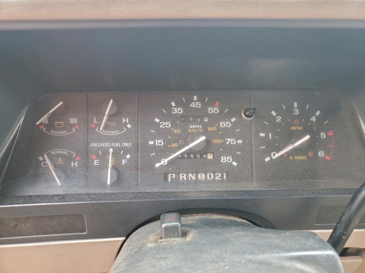 1992 Ford Ranger Super Cab Brown vin: 1FTCR14X7NTA78233